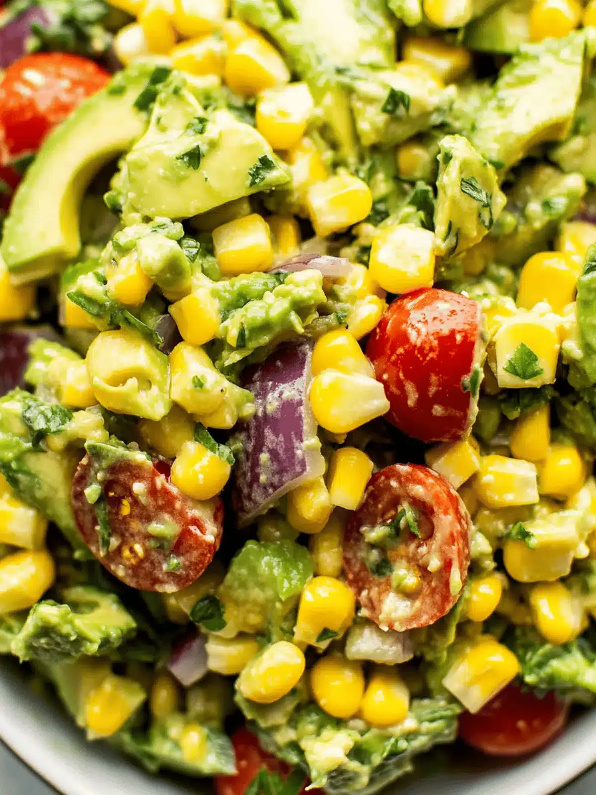Fresh Avocado Corn Salad That Will Brighten Your Summer 4 Avocado Corn Salad