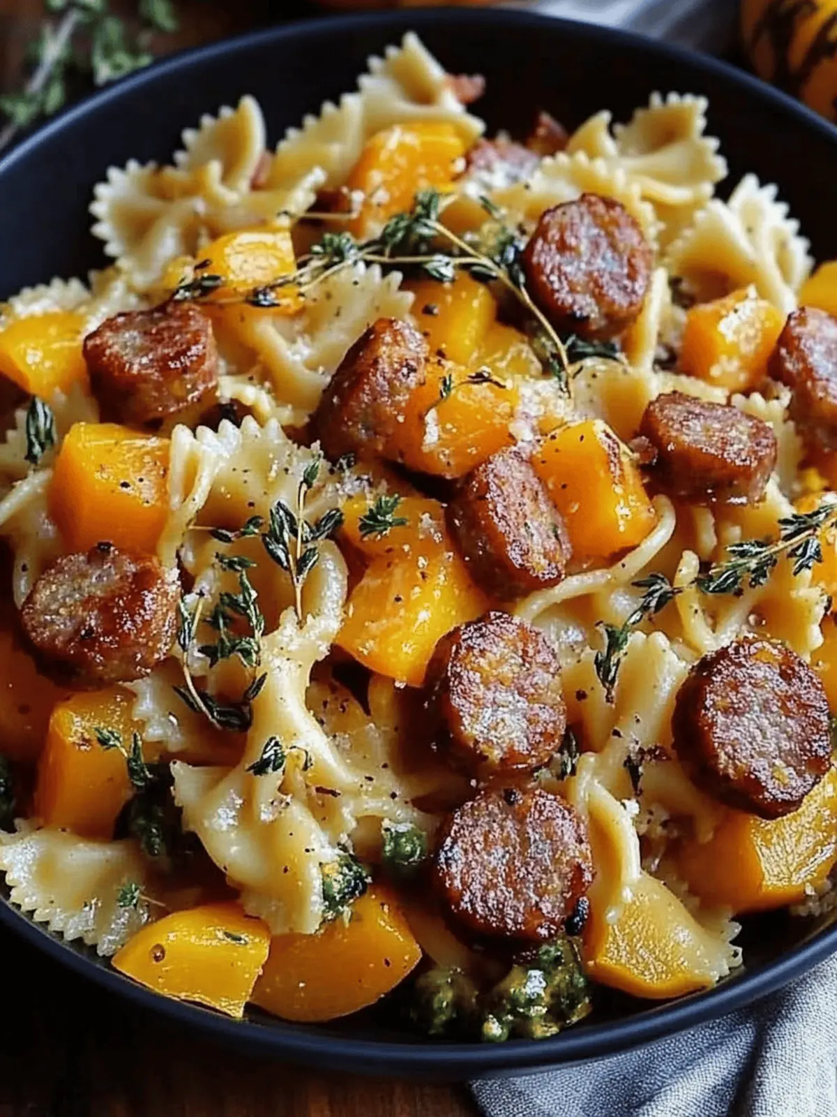 Autumn Sausage Pasta Squash: A Cozy Fall Dinner Delight 3 Autumn Sausage Pasta Squash