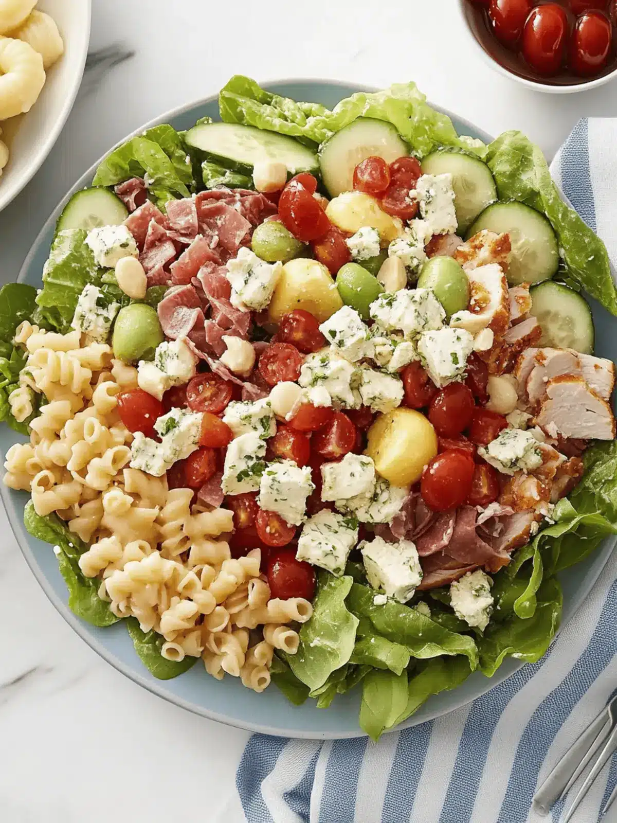 Cobb Pasta Salad - Your New Go-To Meal Prep Winner! 2 Cobb Pasta Salad