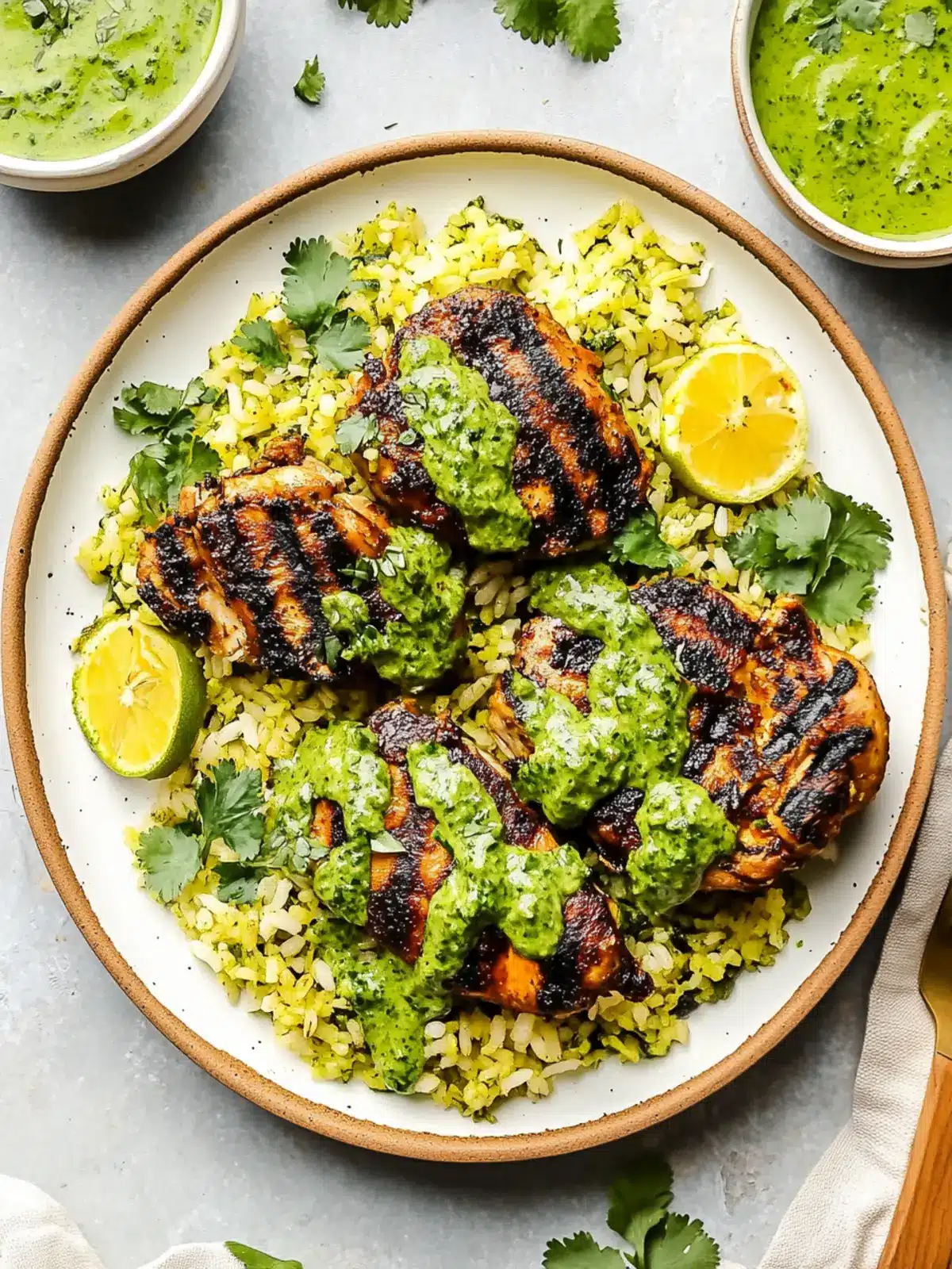 Peruvian Chicken & Rice with Green Sauce That's Totally Irresistible 4 Peruvian Chicken & Rice with Green Sauce