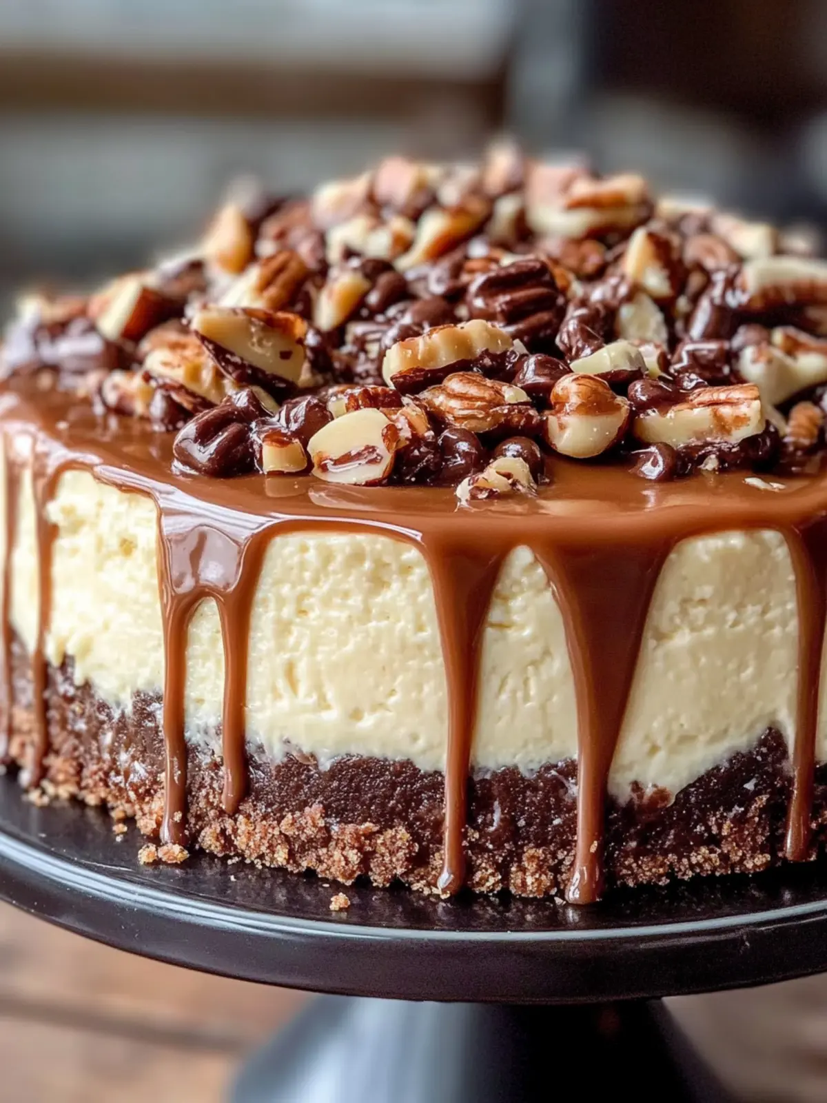 Decadent Turtle Fudge Cheesecake That Will Wow Your Guests 3 Decadent Turtle Fudge Cheesecake