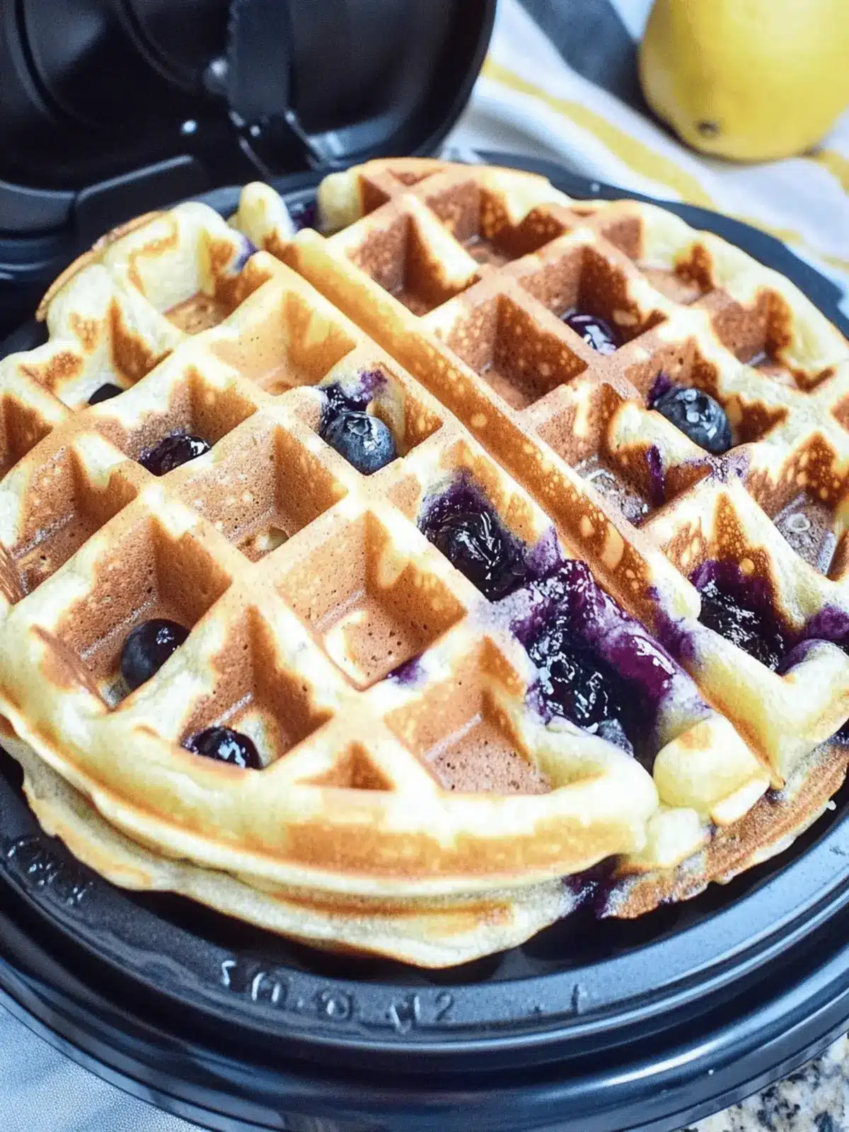 Lemon Blueberry Waffles: Your New Favorite Breakfast Treat 2 Lemon Blueberry Waffles