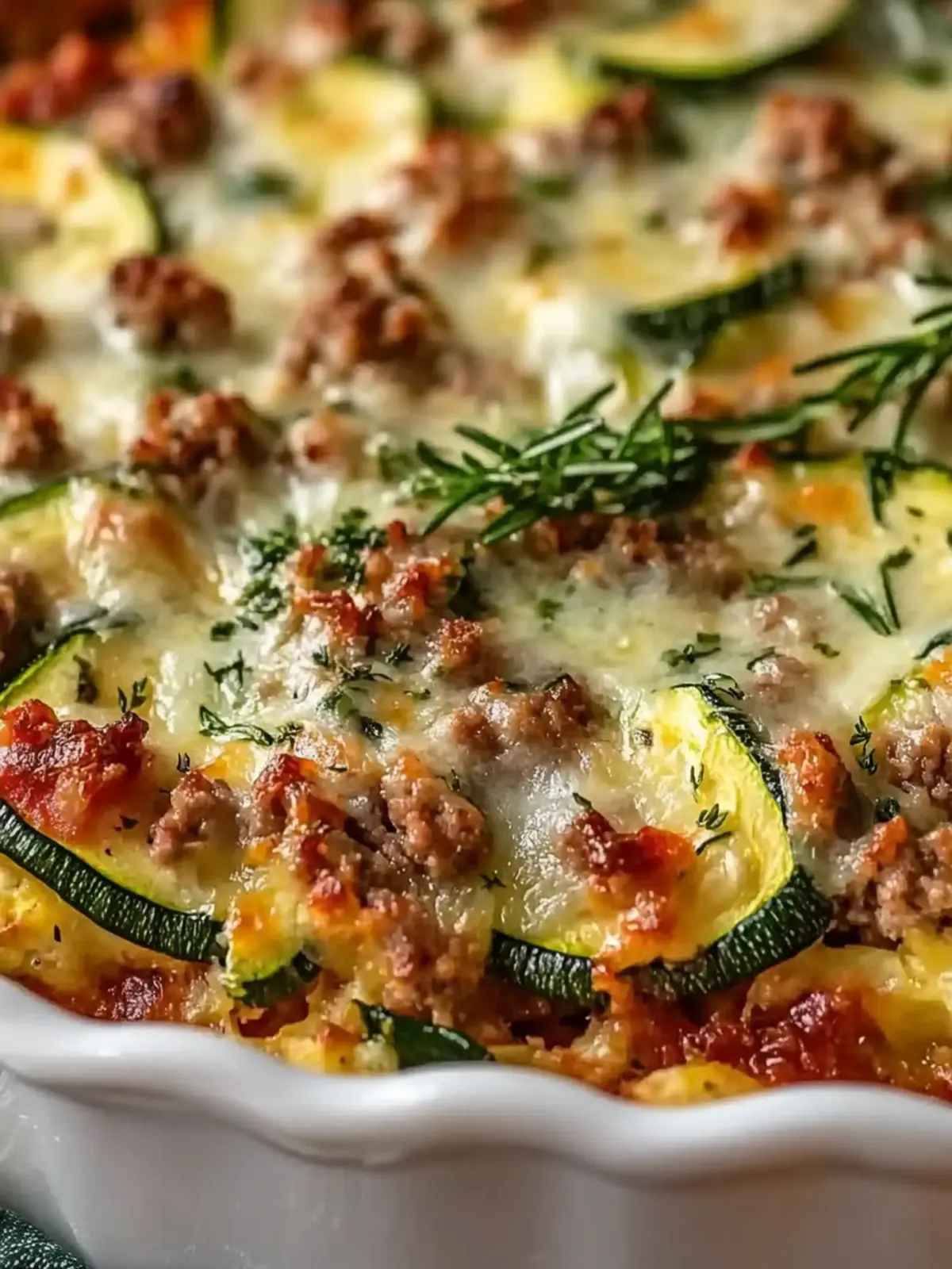 Ground Turkey Zucchini Casserole: Healthy Comfort in Every Bite 4 Ground Turkey Zucchini Casserole