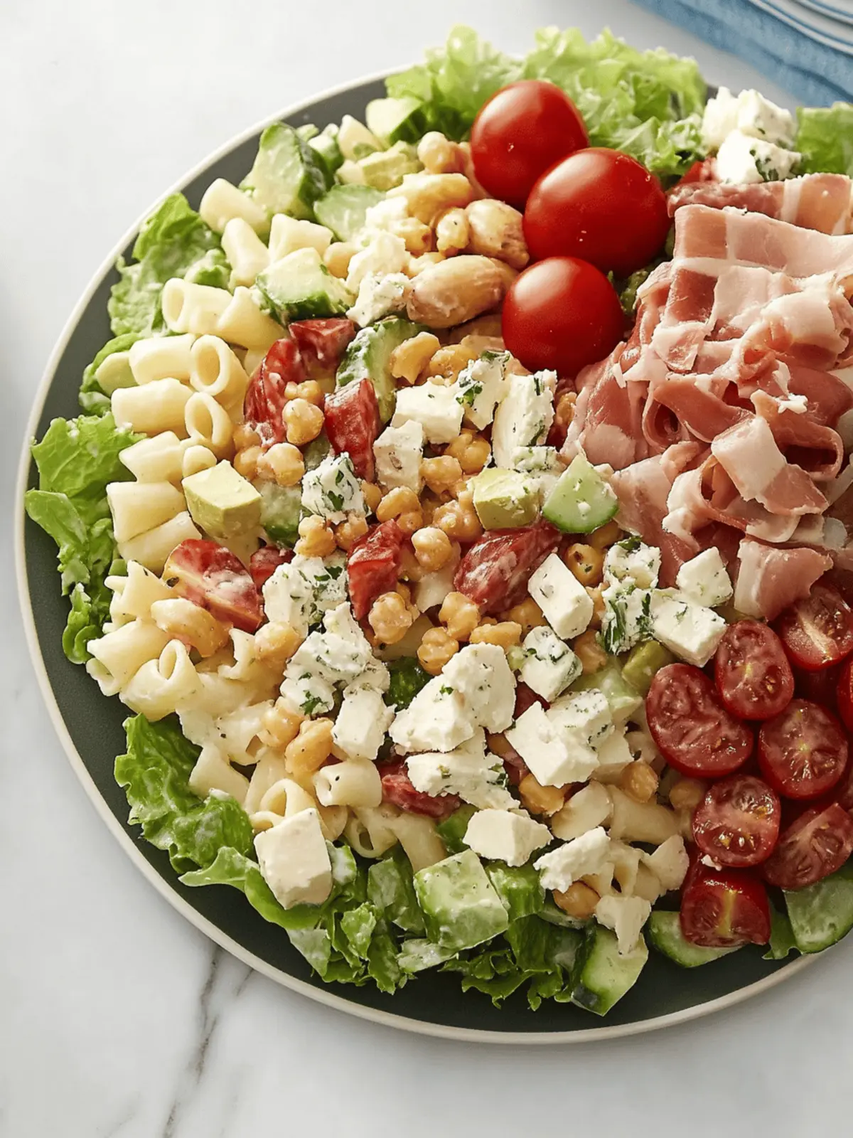 Cobb Pasta Salad - Your New Go-To Meal Prep Winner! 4 Cobb Pasta Salad