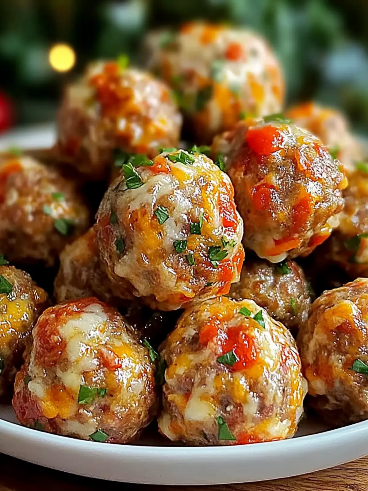 Spicy Rotel Cream Cheese Sausage Balls for Ultimate Snacking Fun 3 Spicy Rotel Cream Cheese Sausage Balls