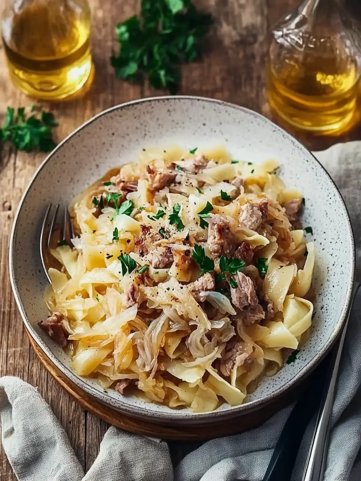 German Pork Sauerkraut And Noodles: Cozy Comfort Awaits 3 German Pork Sauerkraut And Noodles