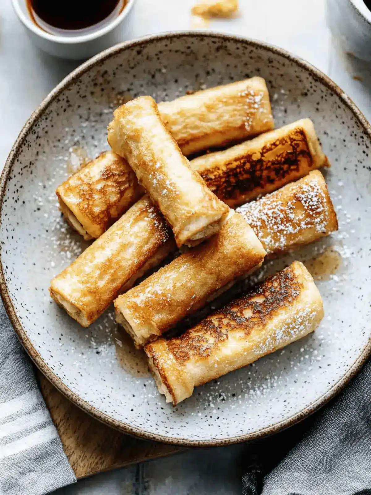 Delicious French Toast Roll-Ups That Spark Joy at Breakfast 4 French Toast Roll-Ups