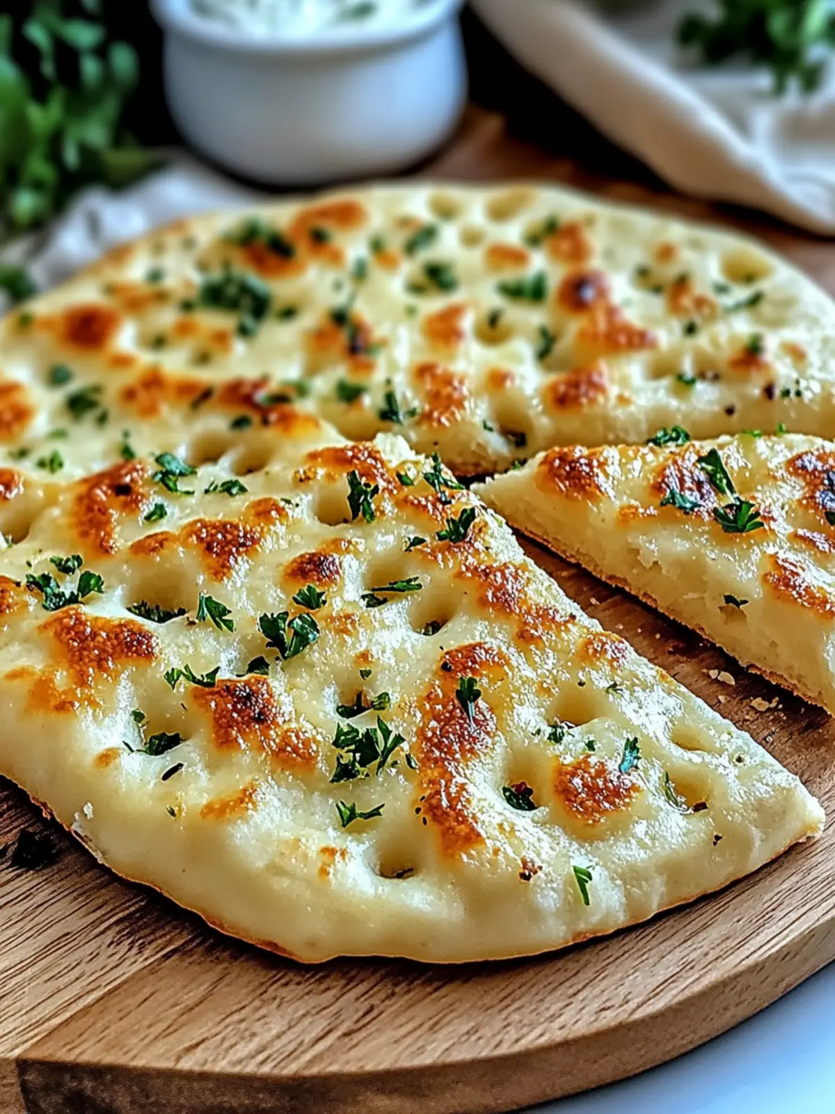 Soft Savory Garlic Keto Flatbread: Your Quick Taste Sensation 4 Soft Savory Garlic Keto Flatbread