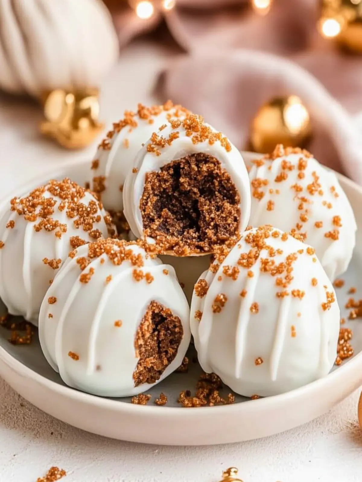 Delicious No-Bake Gingerbread Truffles for Holiday Joy 4 Gingerbread Truffles