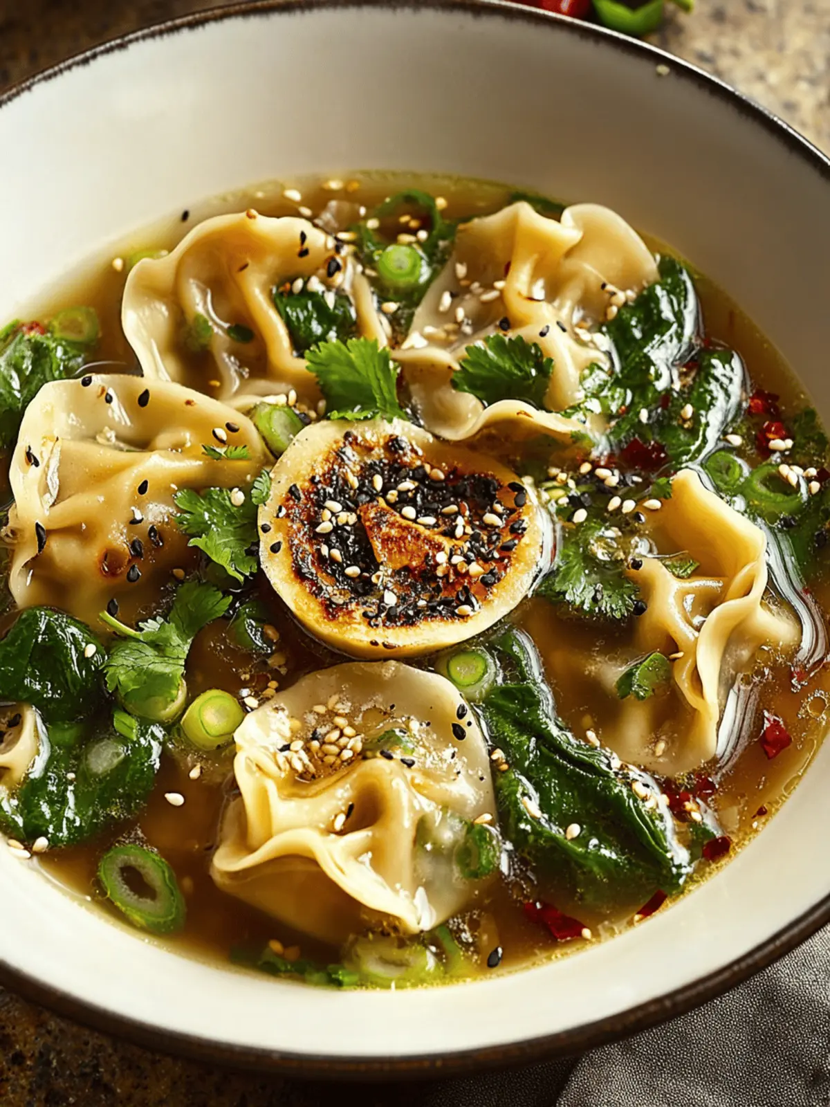 Savory Asian Potsticker Soup: Comfort in a Bowl Tonight 3 Savory Asian Potsticker Soup