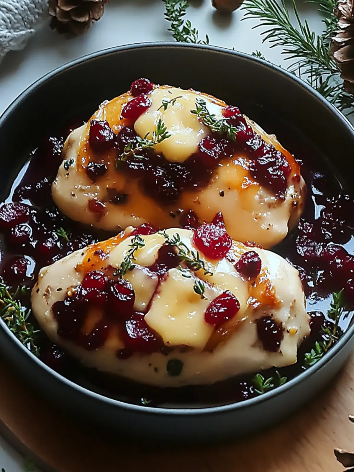 Cranberry Brie Stuffed Chicken for a Showstopping Dinner 4 Cranberry Brie Stuffed Chicken