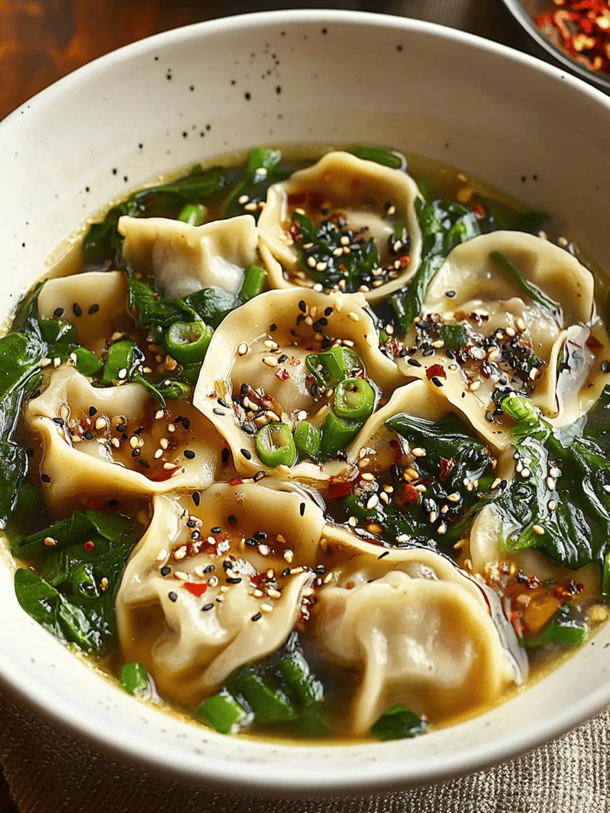 Savory Asian Potsticker Soup: Comfort in a Bowl Tonight 2 Savory Asian Potsticker Soup