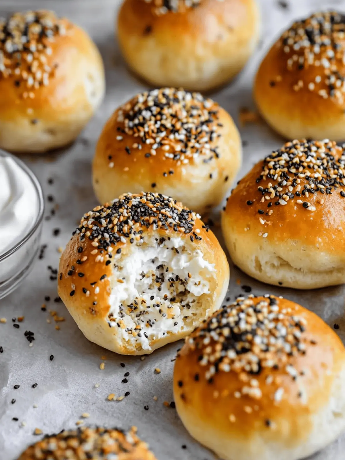 Irresistible Stuffed Bagel Bites for Quick Breakfast Bliss 4 Stuffed Bagel Bites