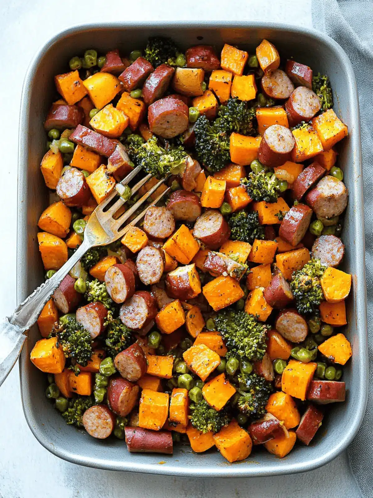 Sausage and Sweet Potatoes with Honey Garlic Sauce Magic 2 Sausage and Sweet Potatoes with Honey Garlic Sauce