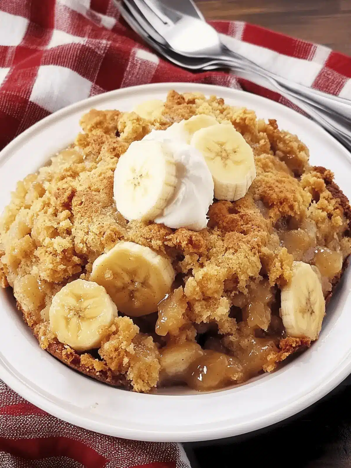 Delicious Banana Bread Cobbler to Sweeten Your Day 4 Banana Bread Cobbler