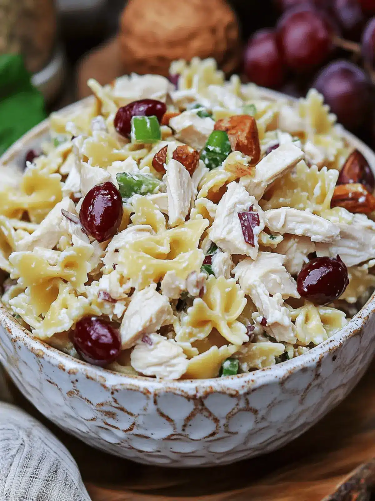 Waldorf Chicken Pasta Salad: A Flavorful Twist on Tradition 4 Waldorf Chicken Pasta Salad