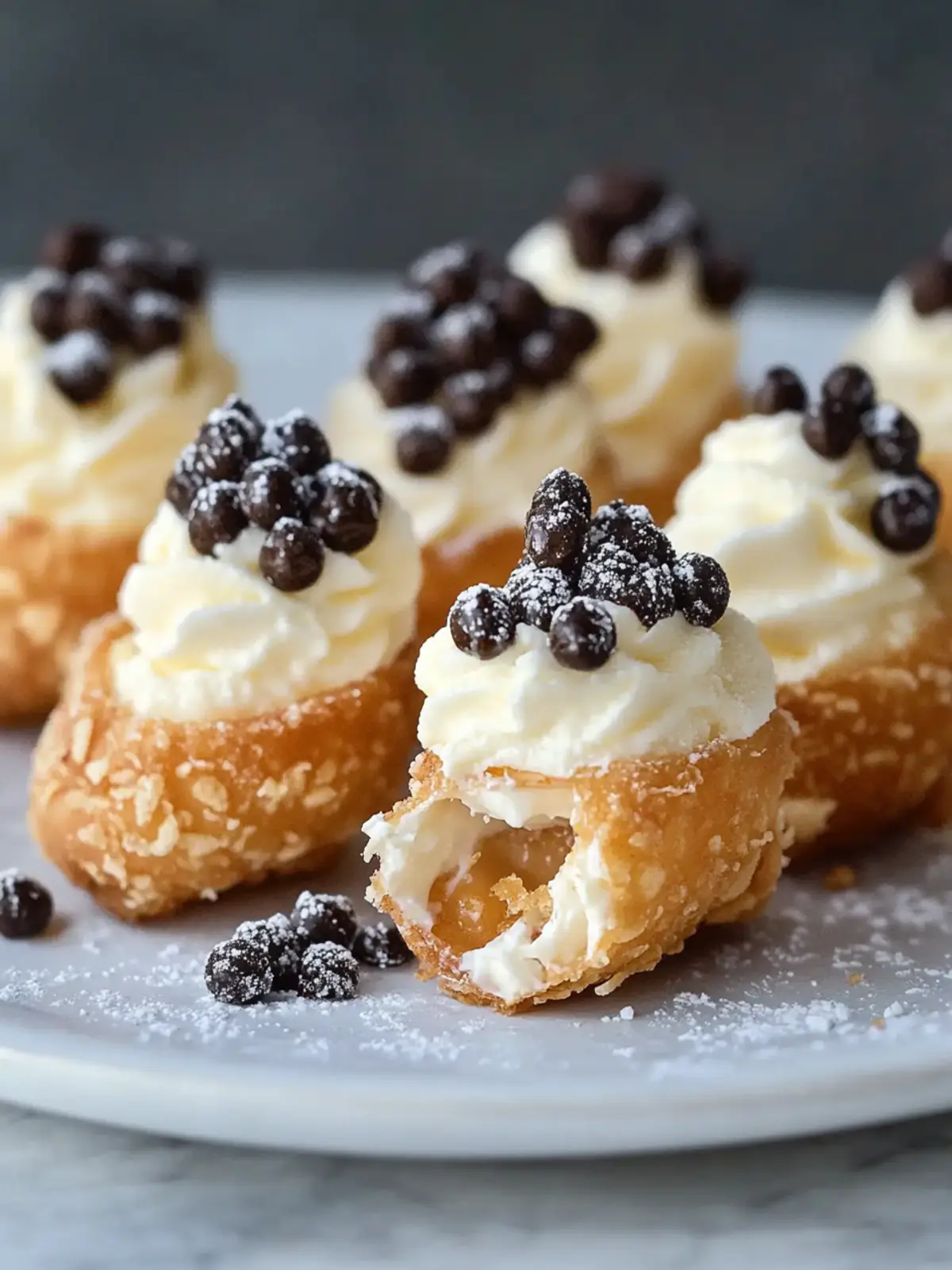 Irresistible Mini Cannoli Bites Perfect for Any Celebration 4 Mini Cannoli Bites