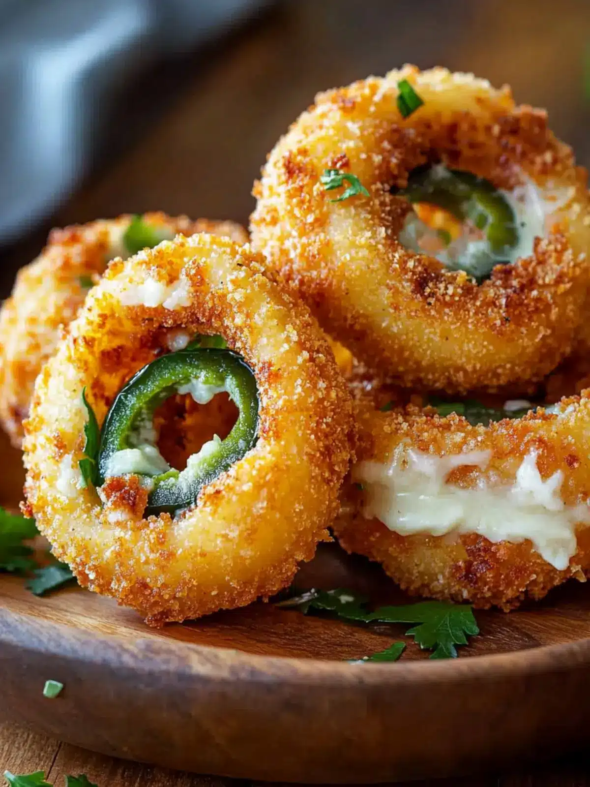 Jalape o Popper Stuffed Onion Rings Recipe for Crispy Bliss 2 Jalape o Popper Stuffed Onion Rings Recipe