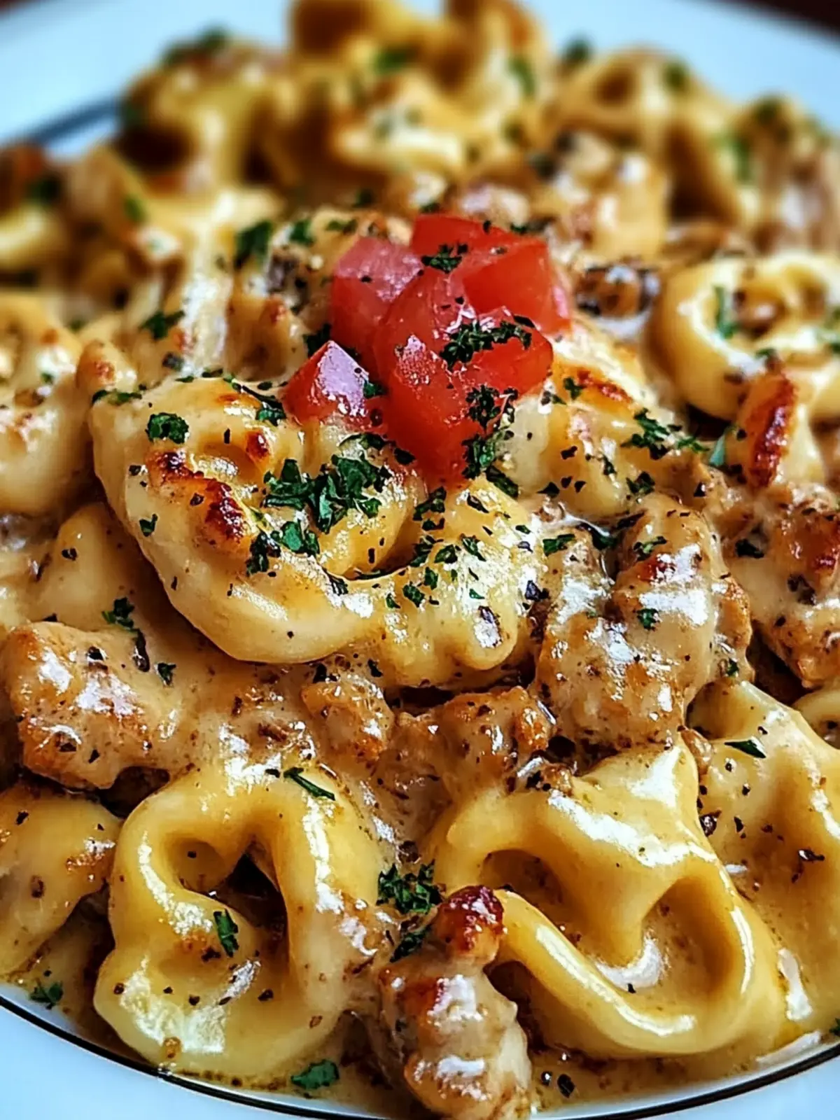 Cowboy Butter Garlic Chicken Tortellini: Creamy Comfort Awaits 4 Cowboy Butter Garlic Chicken Tortellini