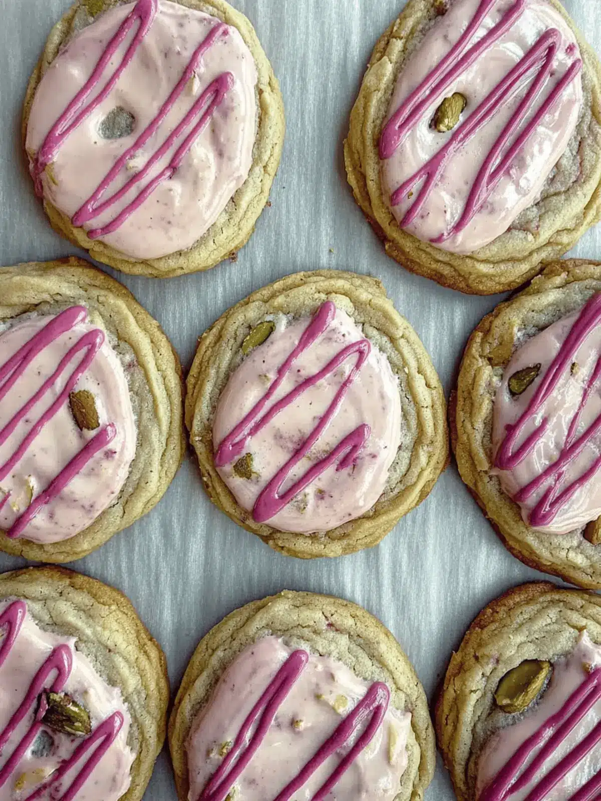Pistachio and Raspberry Cheesecake Cookies That Wow Your Tastebuds 3 Pistachio and Raspberry Cheesecake Cookies