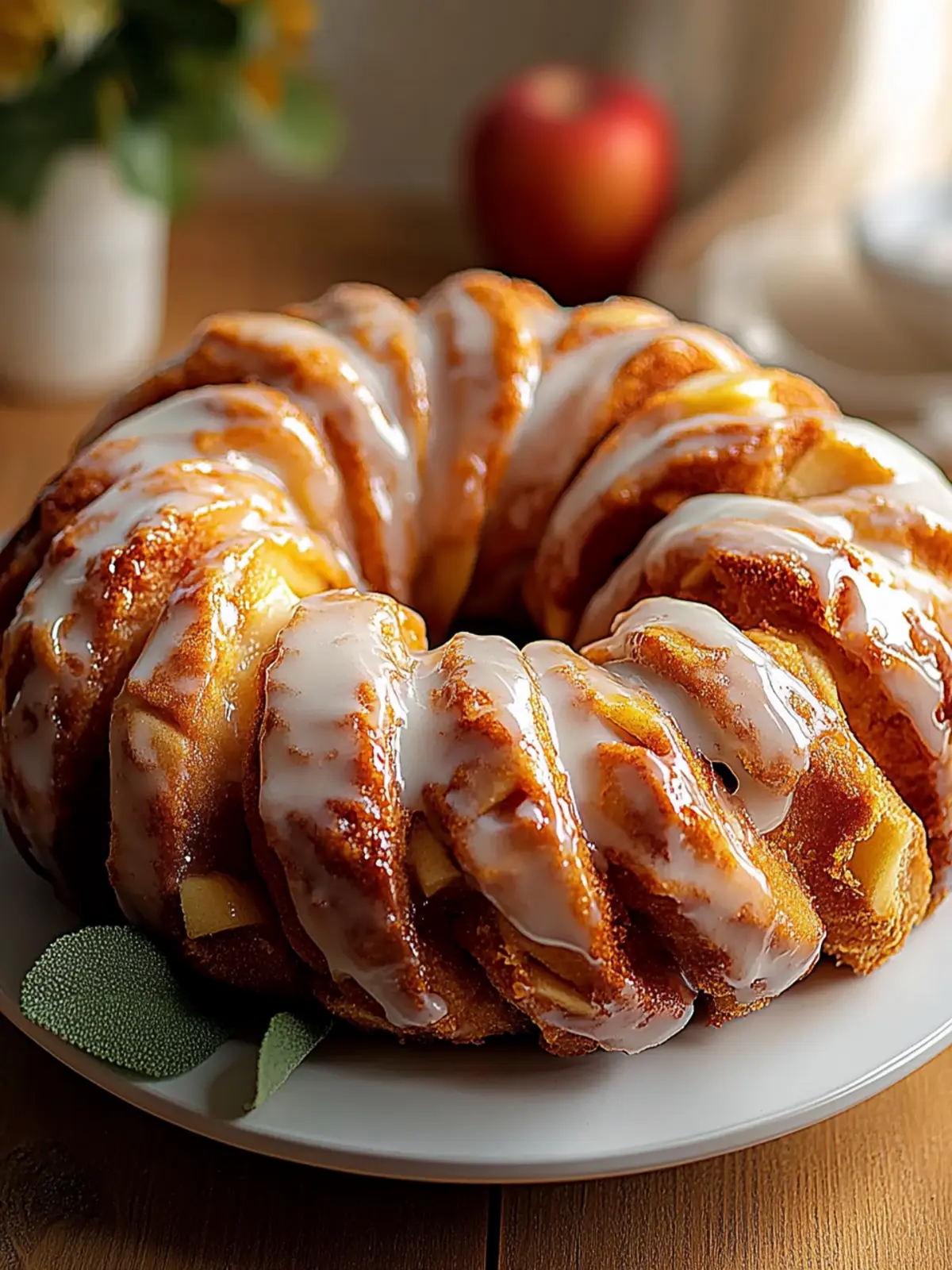 Delicious Apple Kringle with Vanilla Glaze Recipe You ll Love 2 Apple Kringle with Vanilla Glaze Recipe