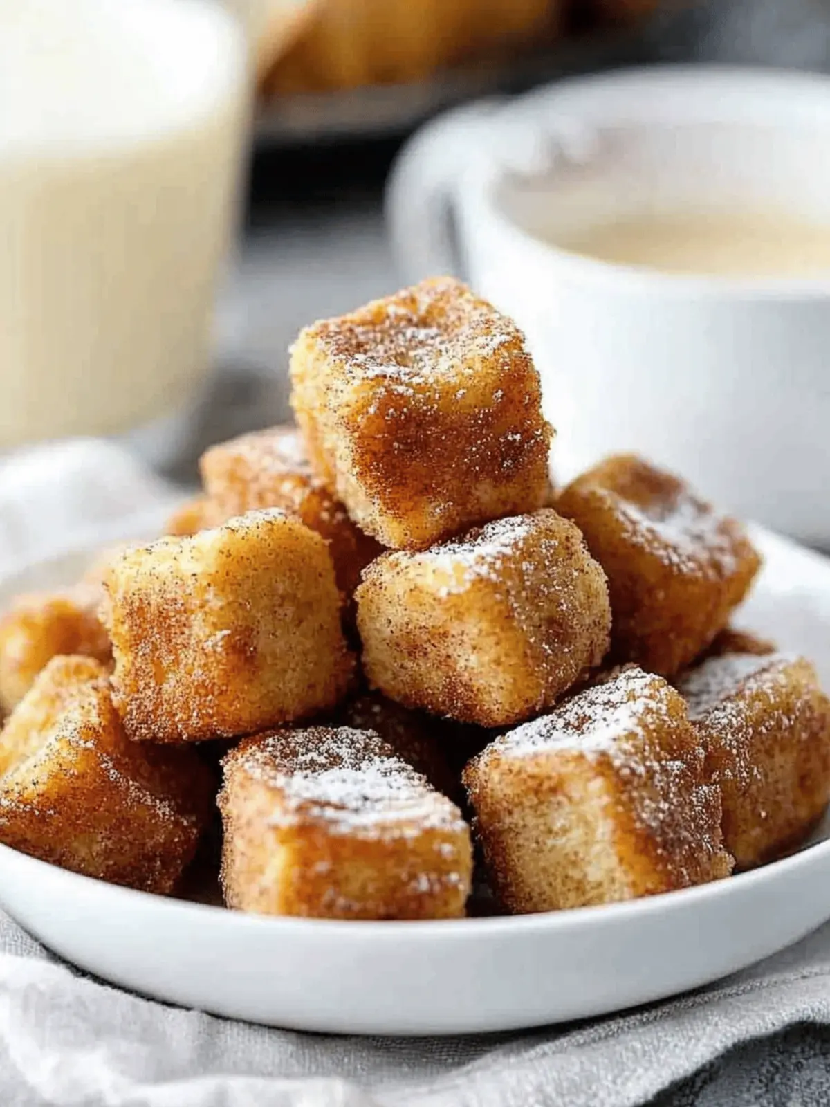 Cinnamon Roll French Toast Bites: Breakfast Bliss Awaits 4 Cinnamon Roll French Toast Bites