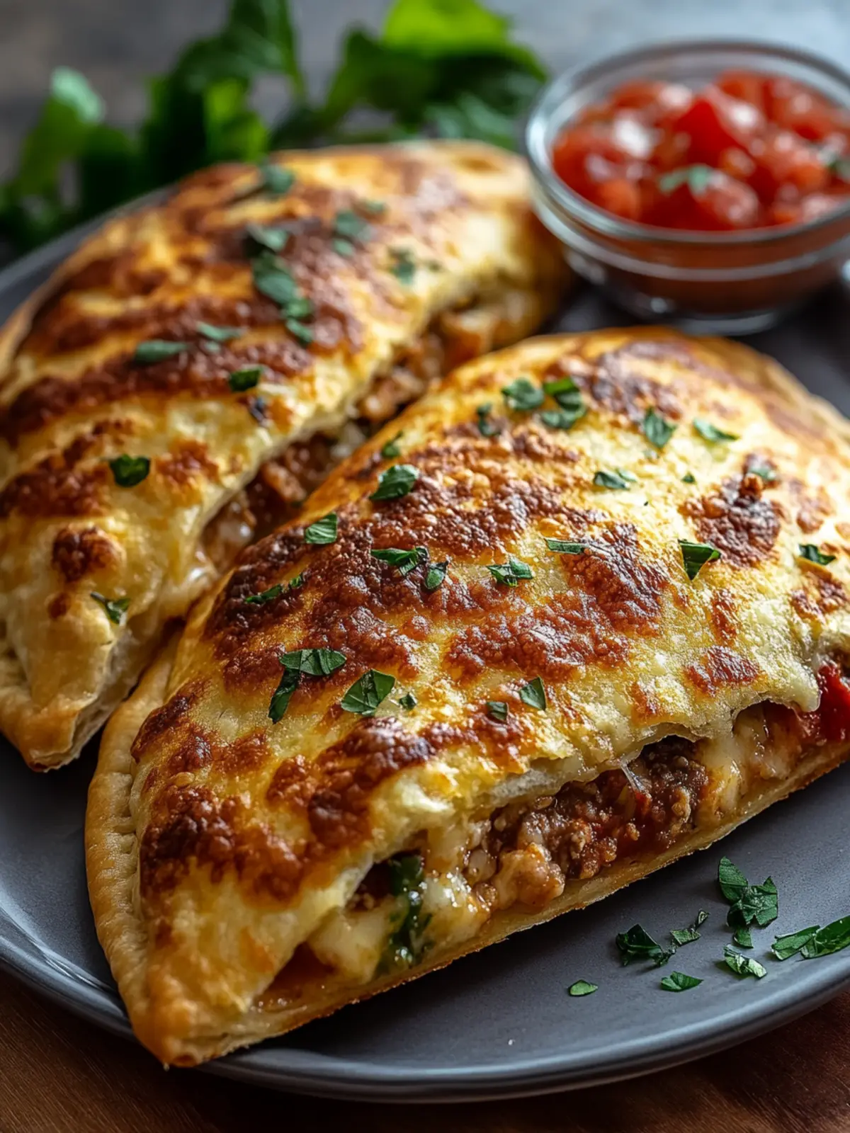 Delicious High-Protein Keto Calzone in Just 20 Minutes! 4 High-Protein Keto Calzone