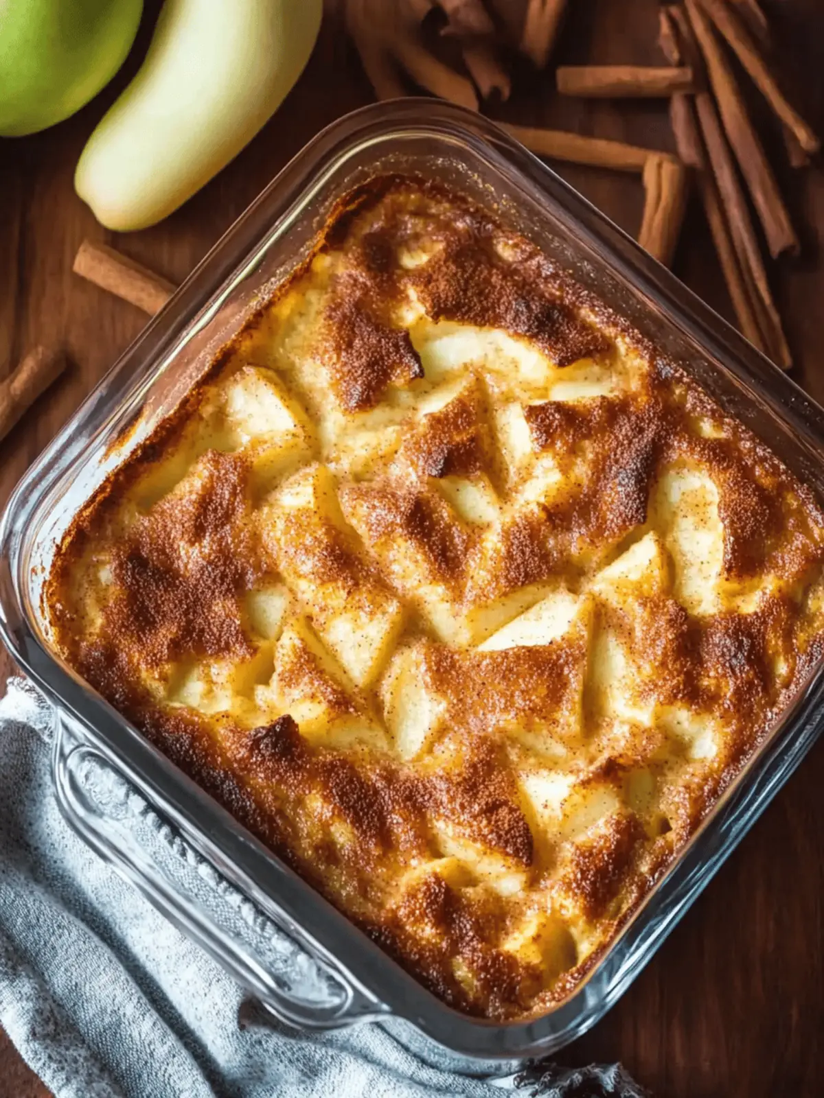 Apple Cinnamon Cottage Cheese Bake: A Cozy, Healthy Treat 4 Apple Cinnamon Cottage Cheese Bake