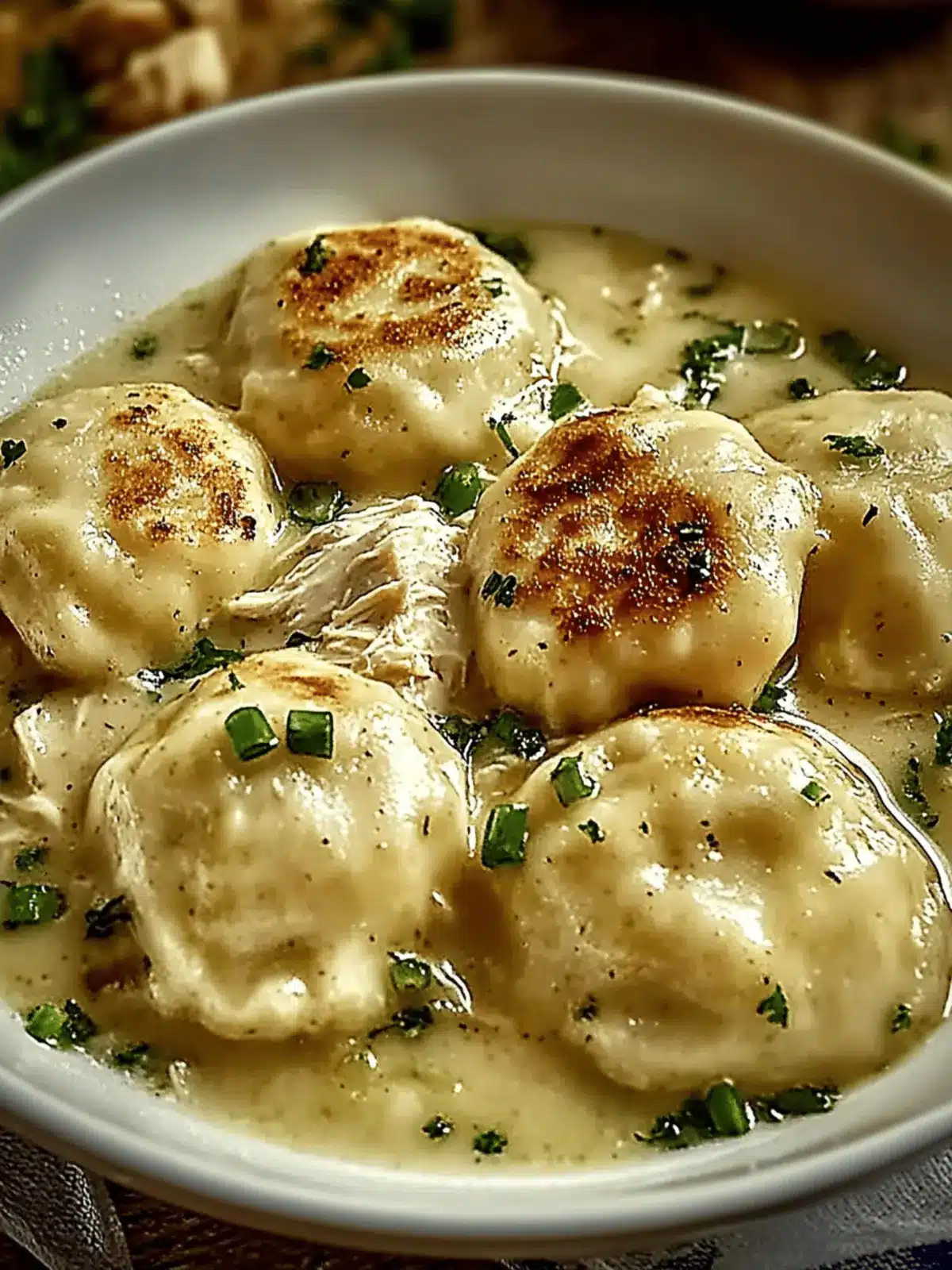 Savory Chicken and Dumplings: Your Cozy Comfort Food Fix 4 Chicken and Dumplings