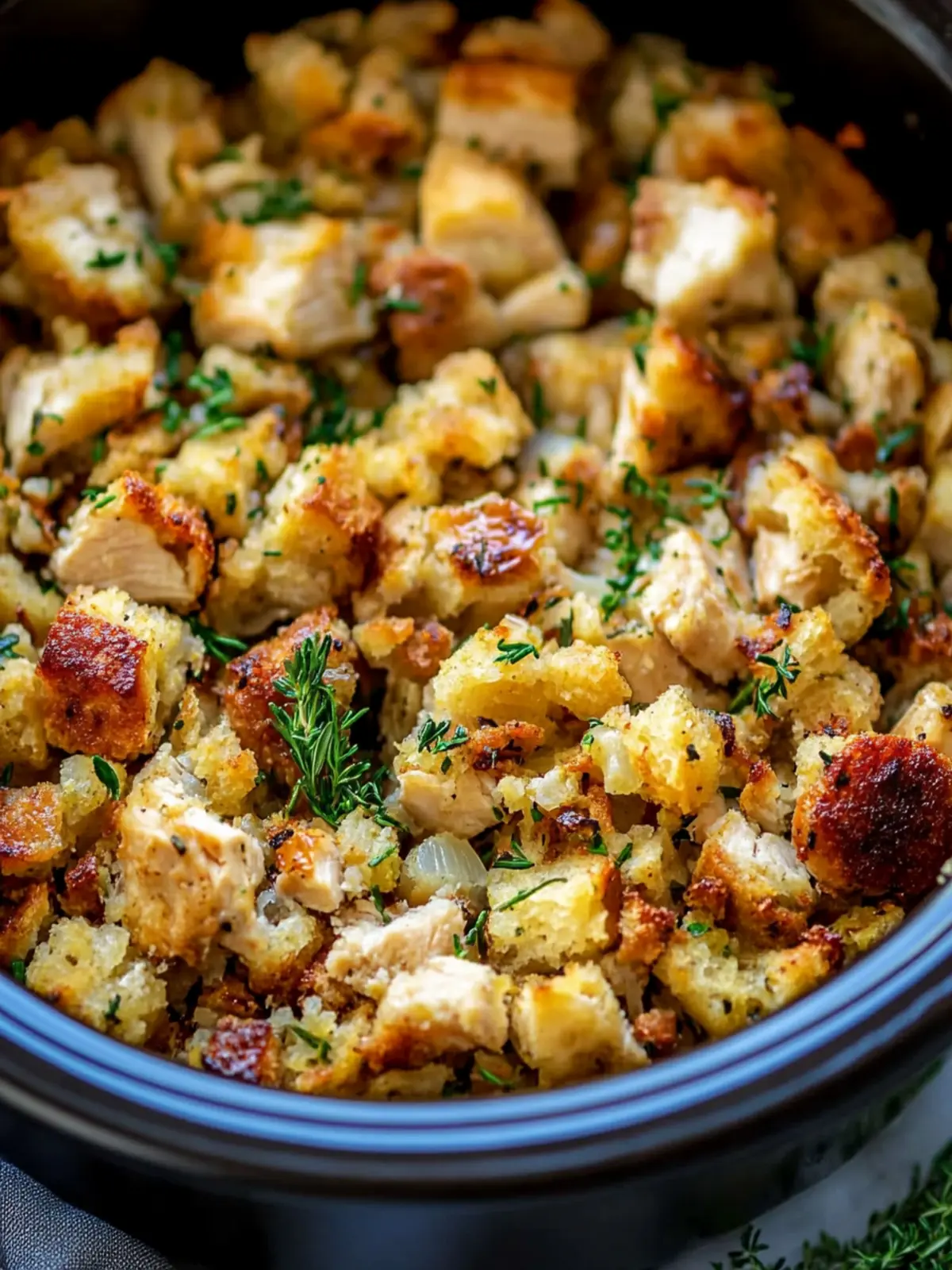 Comforting Crock Pot Chicken and Stuffing Dinner for Busy Nights 3 Crock Pot Chicken and Stuffing Dinner