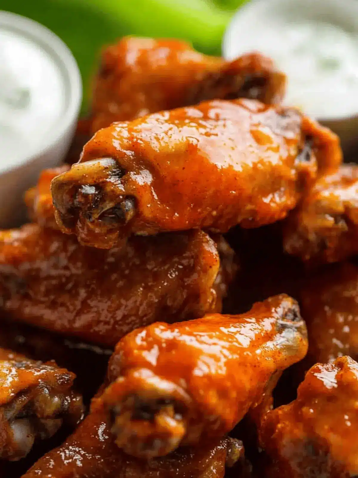 Crispy Baked Buffalo Wings Ultra Crunchy Game Day Treat! 3 Baked Buffalo Wings ULTRA CRISPY!!