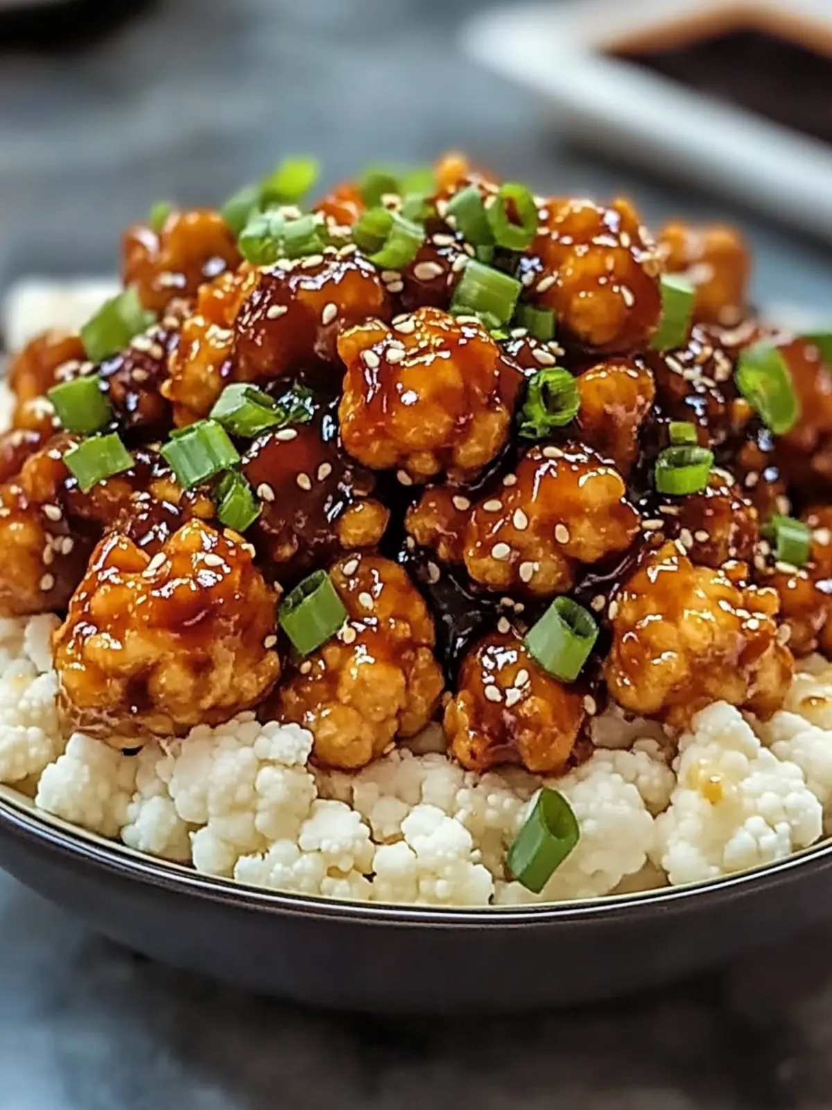 Savory General Tso's Cauliflower Bowls You ll Crave Daily 3 General Tso s Cauliflower Bowls
