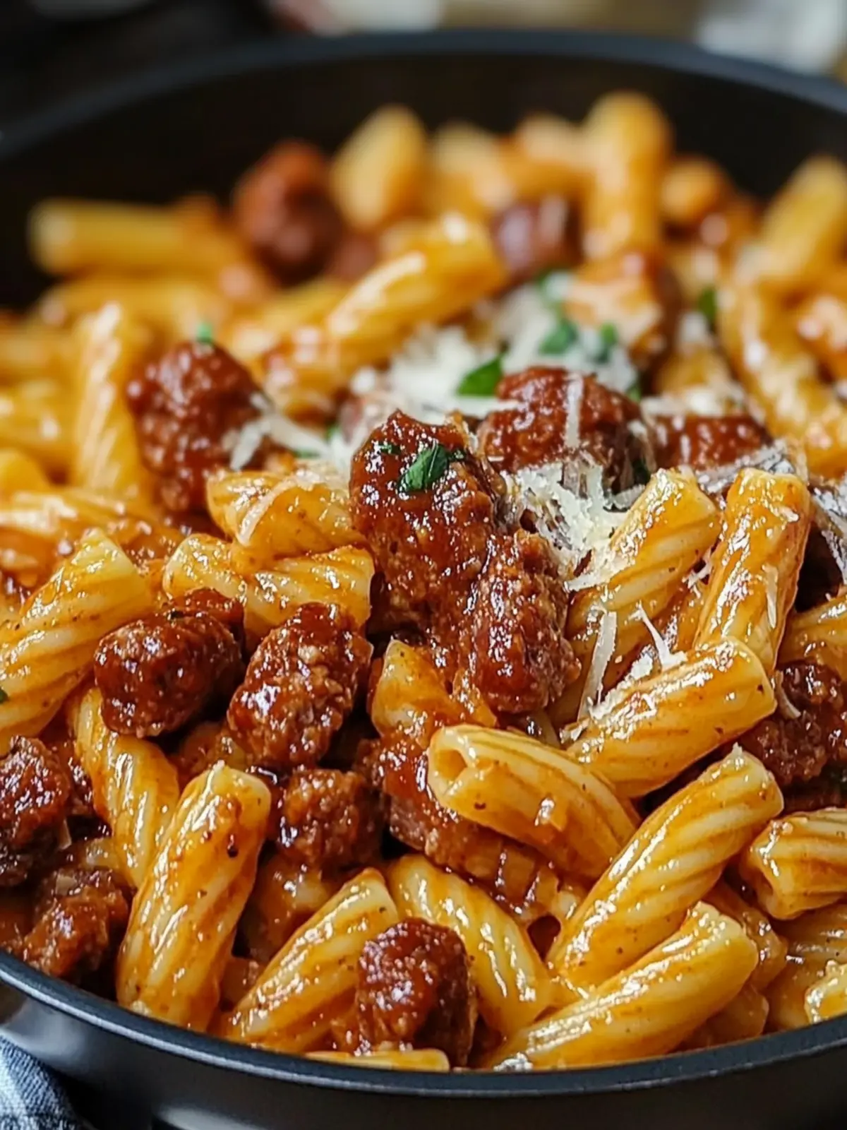 Sticky Bold BBQ Ranch Sausage Pasta for Ultimate Comfort Evenings 3 Sticky Bold BBQ Ranch Sausage Pasta