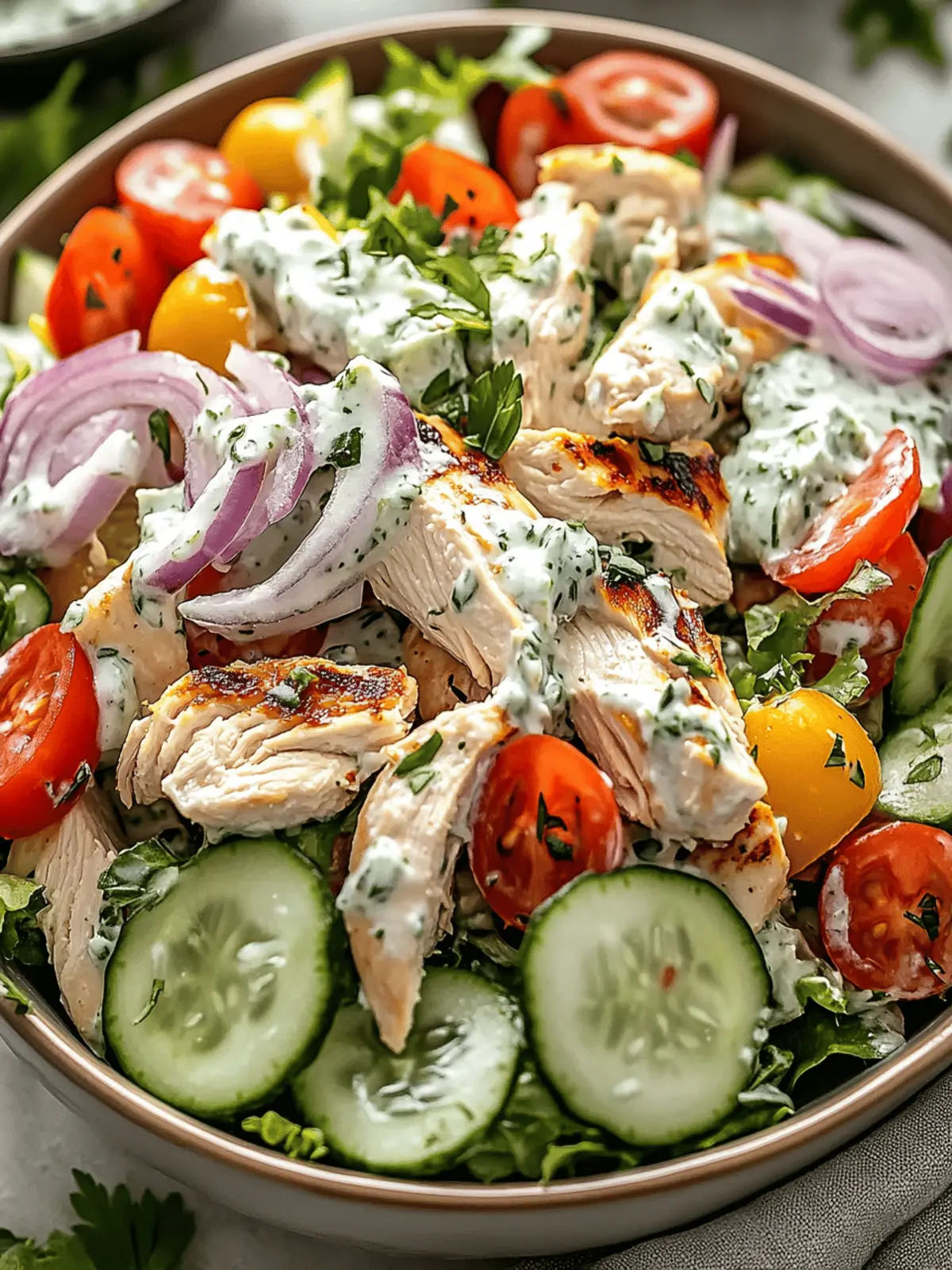 Tzatziki Chicken Salad That Will Transform Your Lunch Game 4 Tzatziki chicken salad