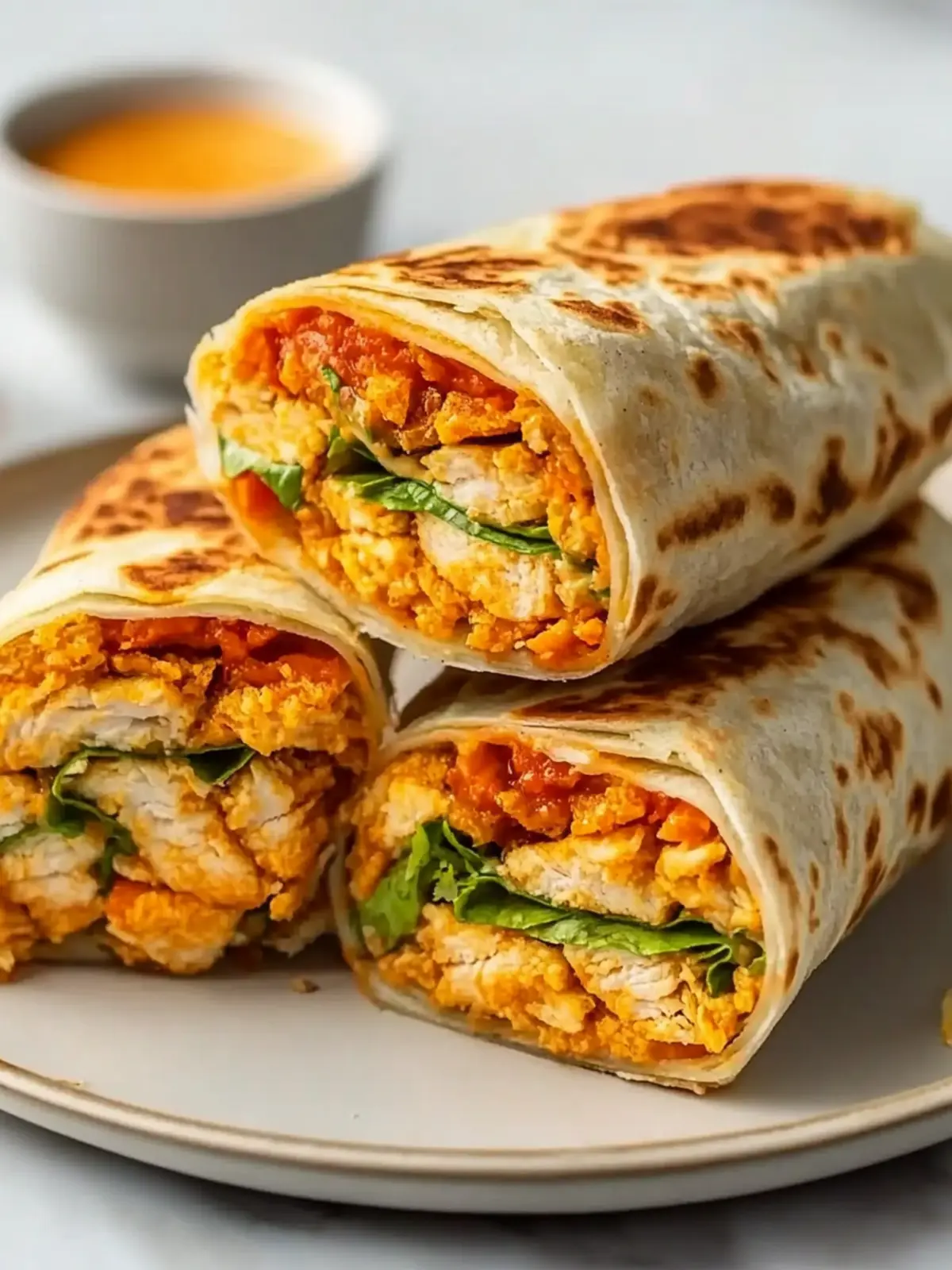 Homemade Chicken Crunch Wrap for Comfort Food Cravings 4 Chicken Crunch Wrap