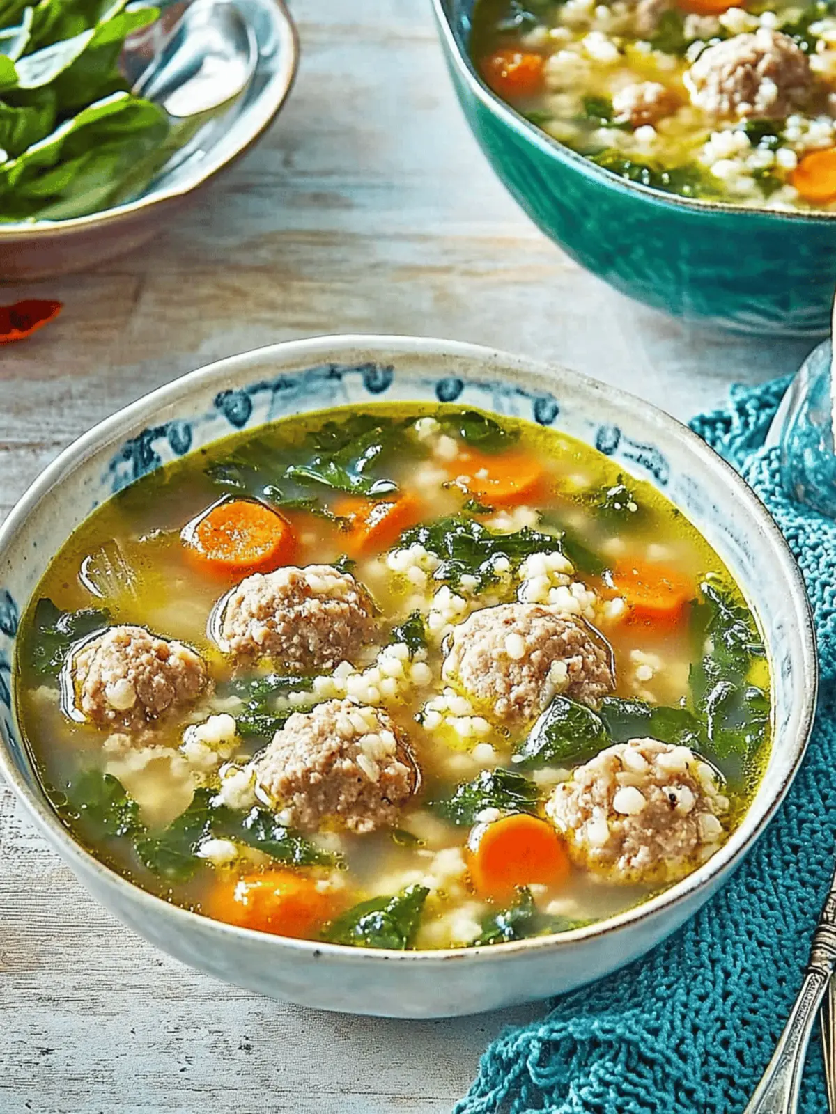 Savor the Comfort of Homemade Italian Wedding Soup Today 4 Italian Wedding Soup