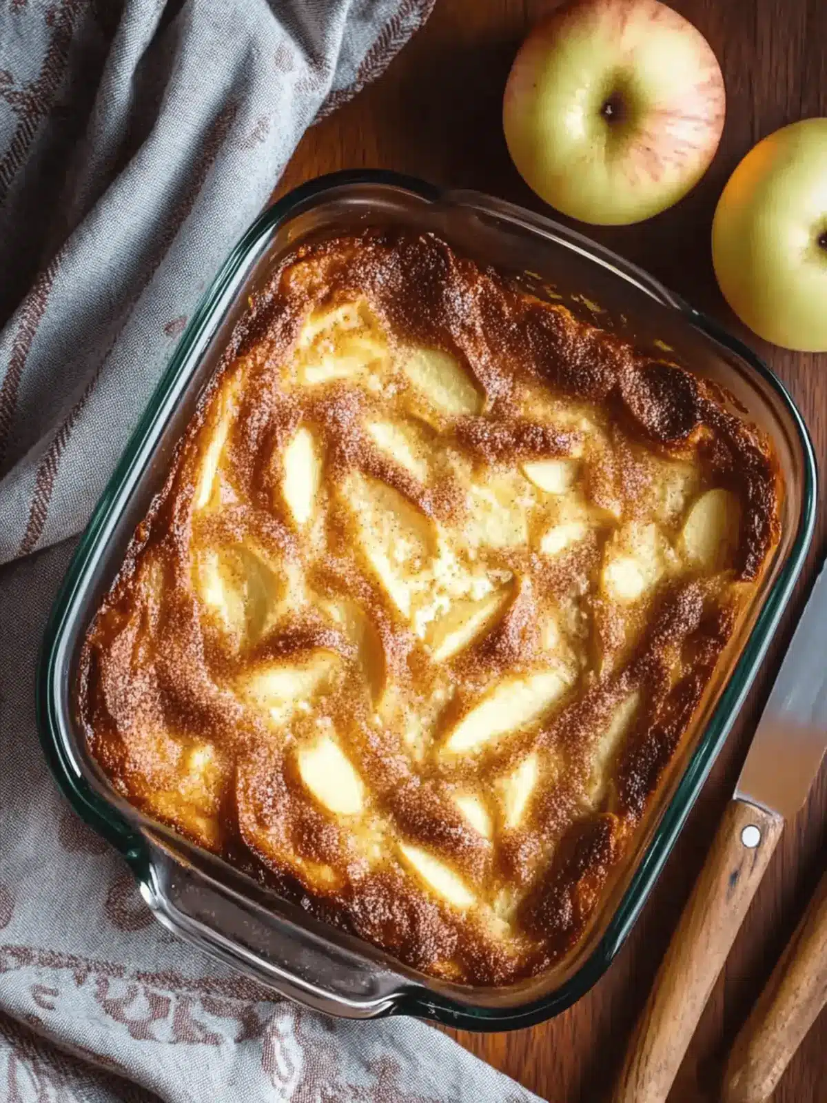Apple Cinnamon Cottage Cheese Bake: A Cozy, Healthy Treat 2 Apple Cinnamon Cottage Cheese Bake