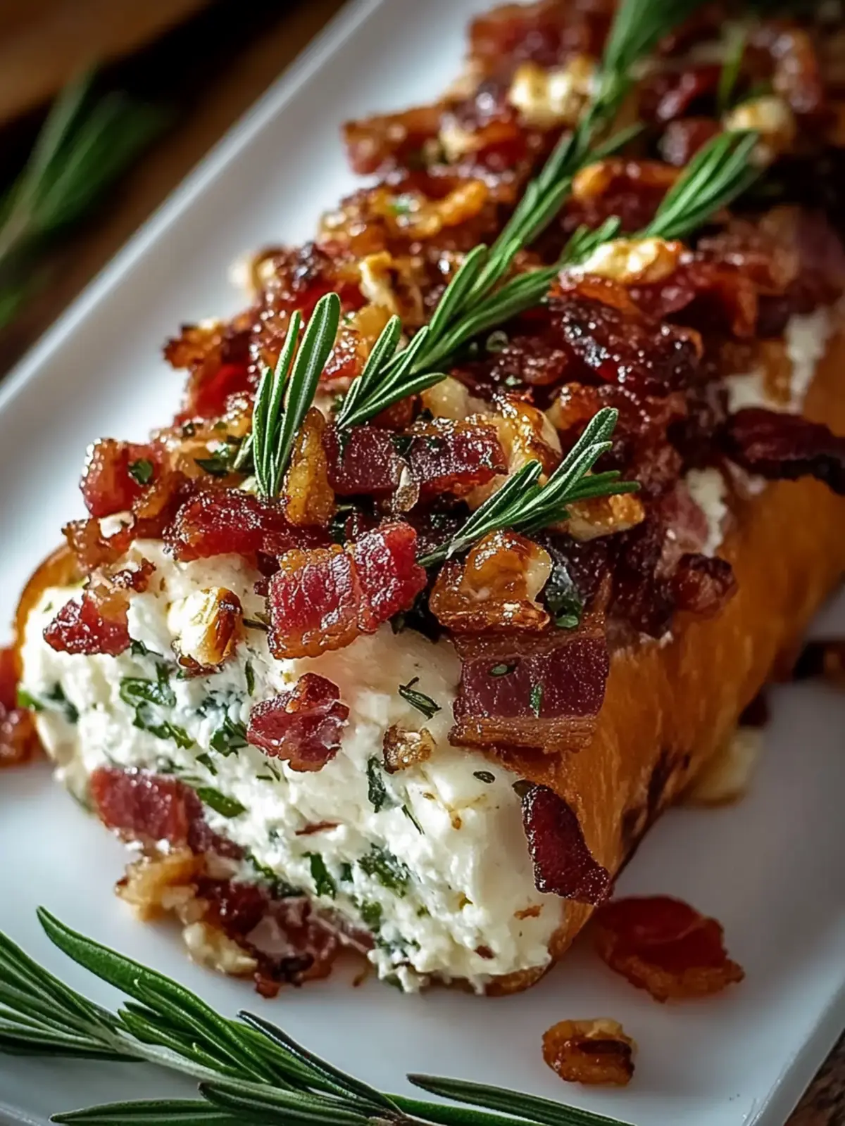 Indulge in Million Dollar Bacon Goat Cheese Appetizer Log Delight 3 Million Dollar Bacon Goat Cheese Appetizer Log
