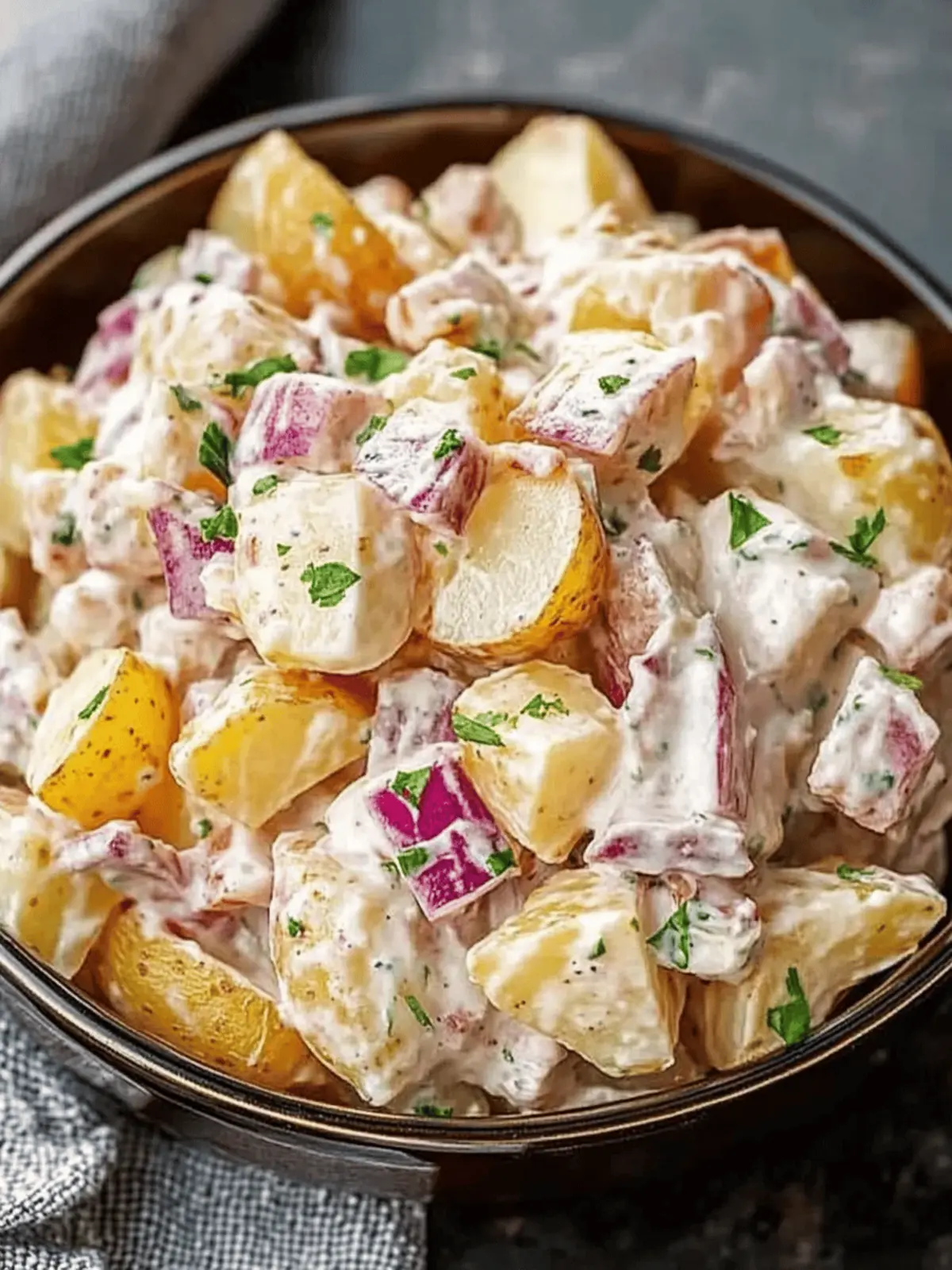 Steakhouse Potato Salad: Creamy Bacon Goodness You ll Love 2 Steakhouse Potato Salad