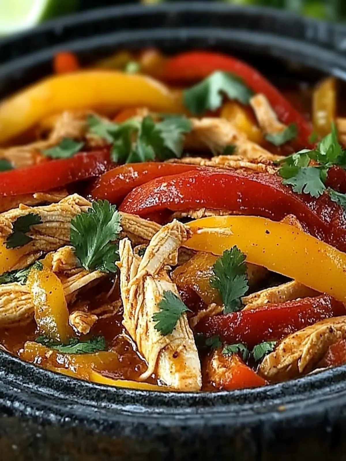 Delicious Crockpot Chicken Fajitas for Effortless Dinners 3 Crockpot Chicken Fajitas
