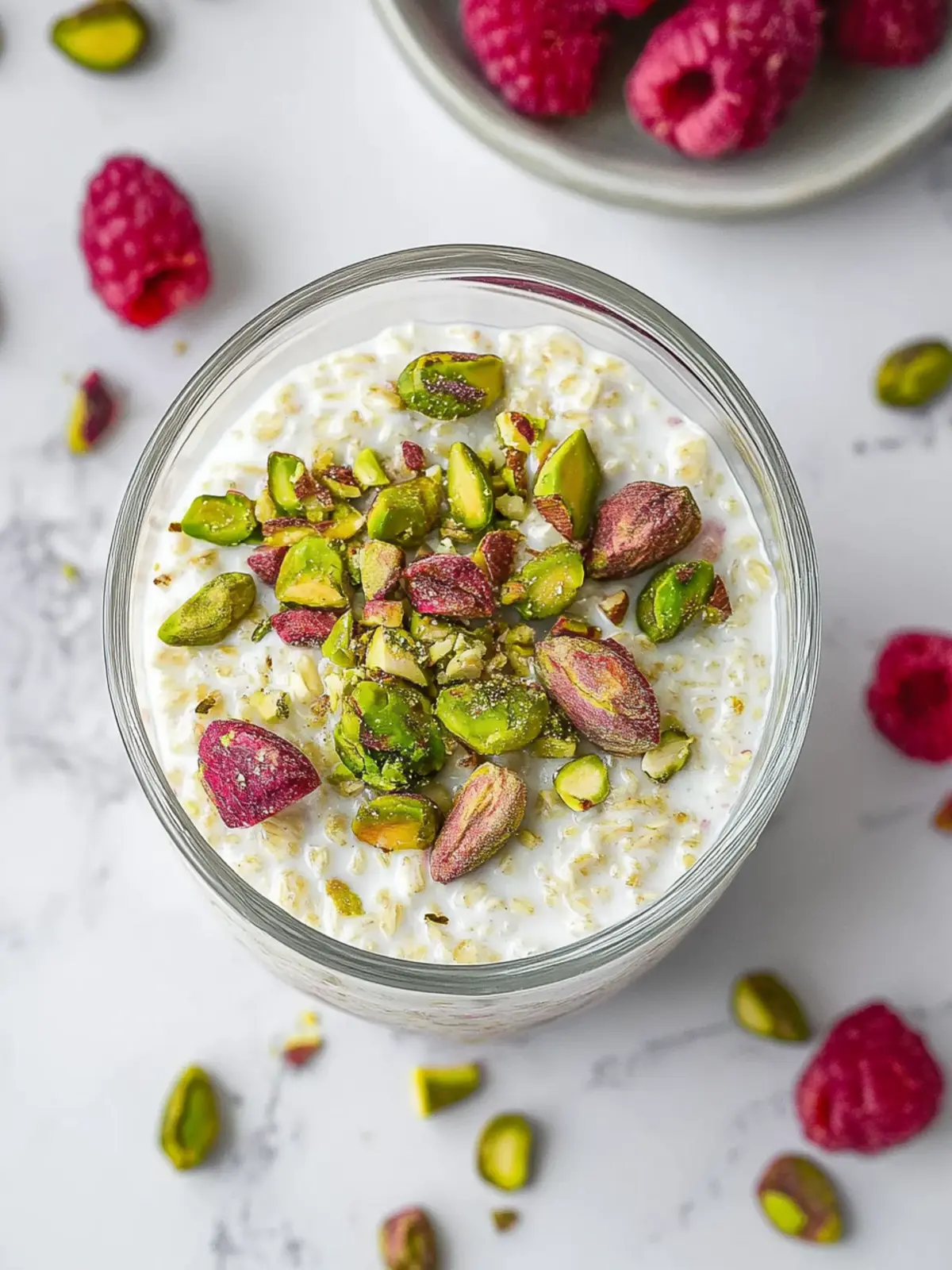 Deliciously Creamy Pistachio Overnight Oats for Busy Mornings 4 Pistachio Overnight Oats