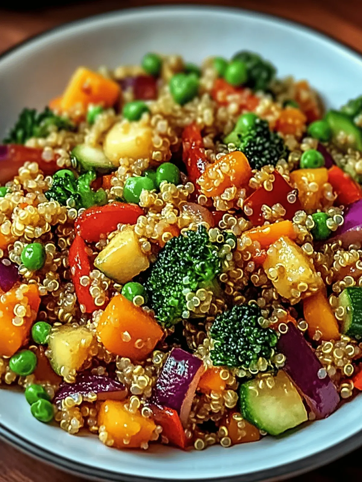 Quick Quinoa & Veggie Stir-Fry: A Colorful 15-Minute Delight 2 Quick Quinoa & Veggie Stir-Fry