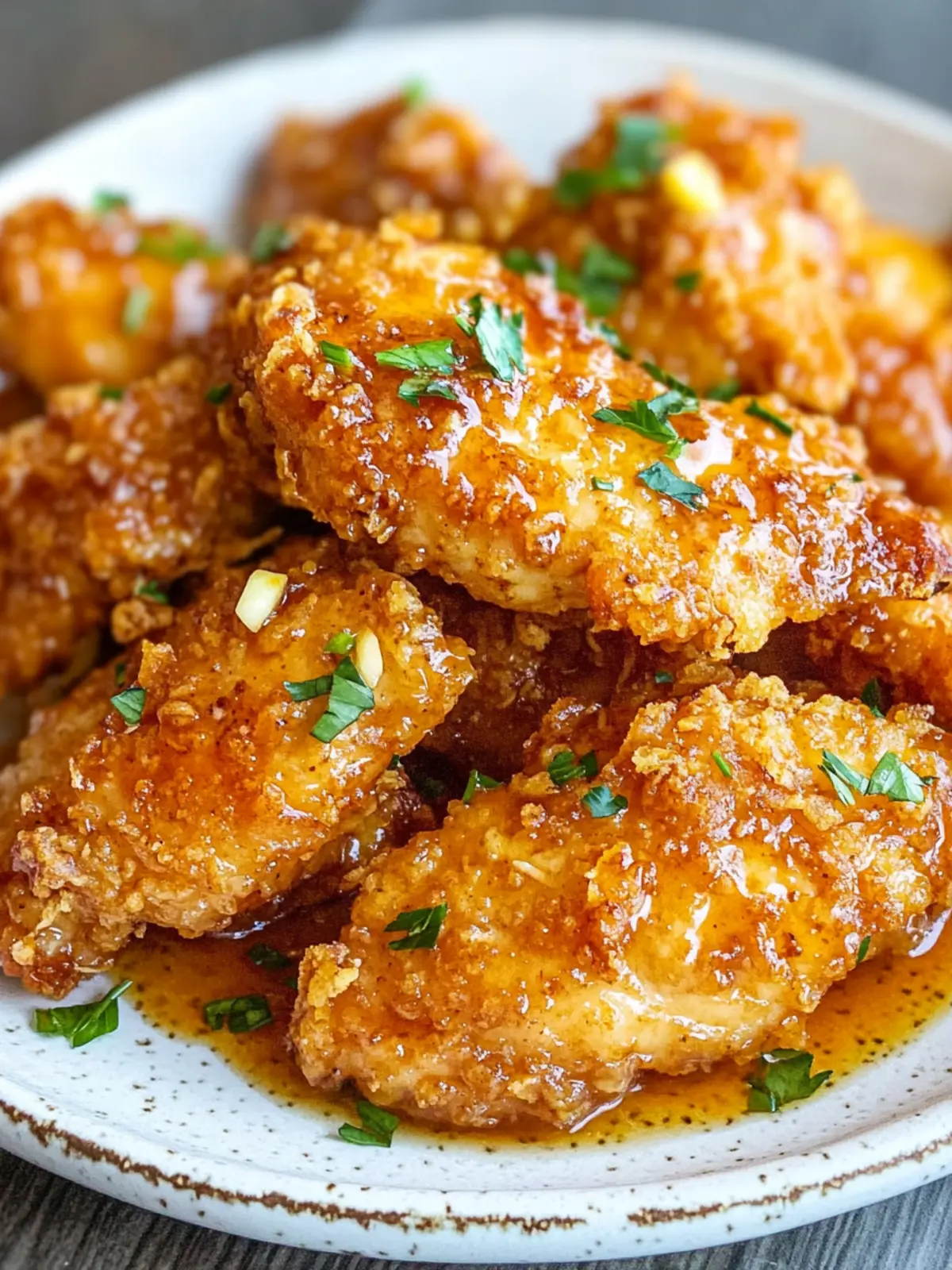 Crispy Air Fryer Honey Butter Garlic Chicken Tenders You ll Love 4 Crispy Air Fryer Honey Butter Garlic Chicken Tenders