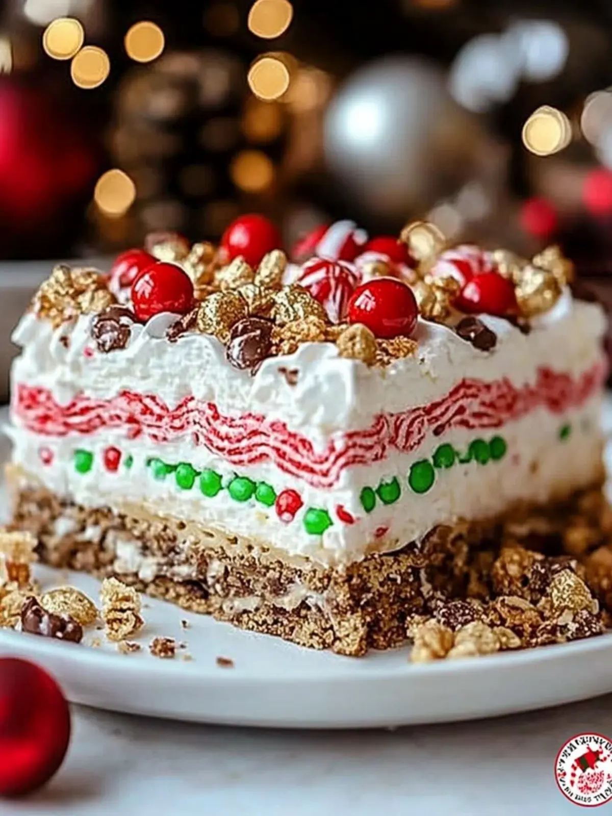 No-Bake Christmas Cookie Lasagna for Effortless Holiday Joy 2 No-Bake Christmas Cookie Lasagna