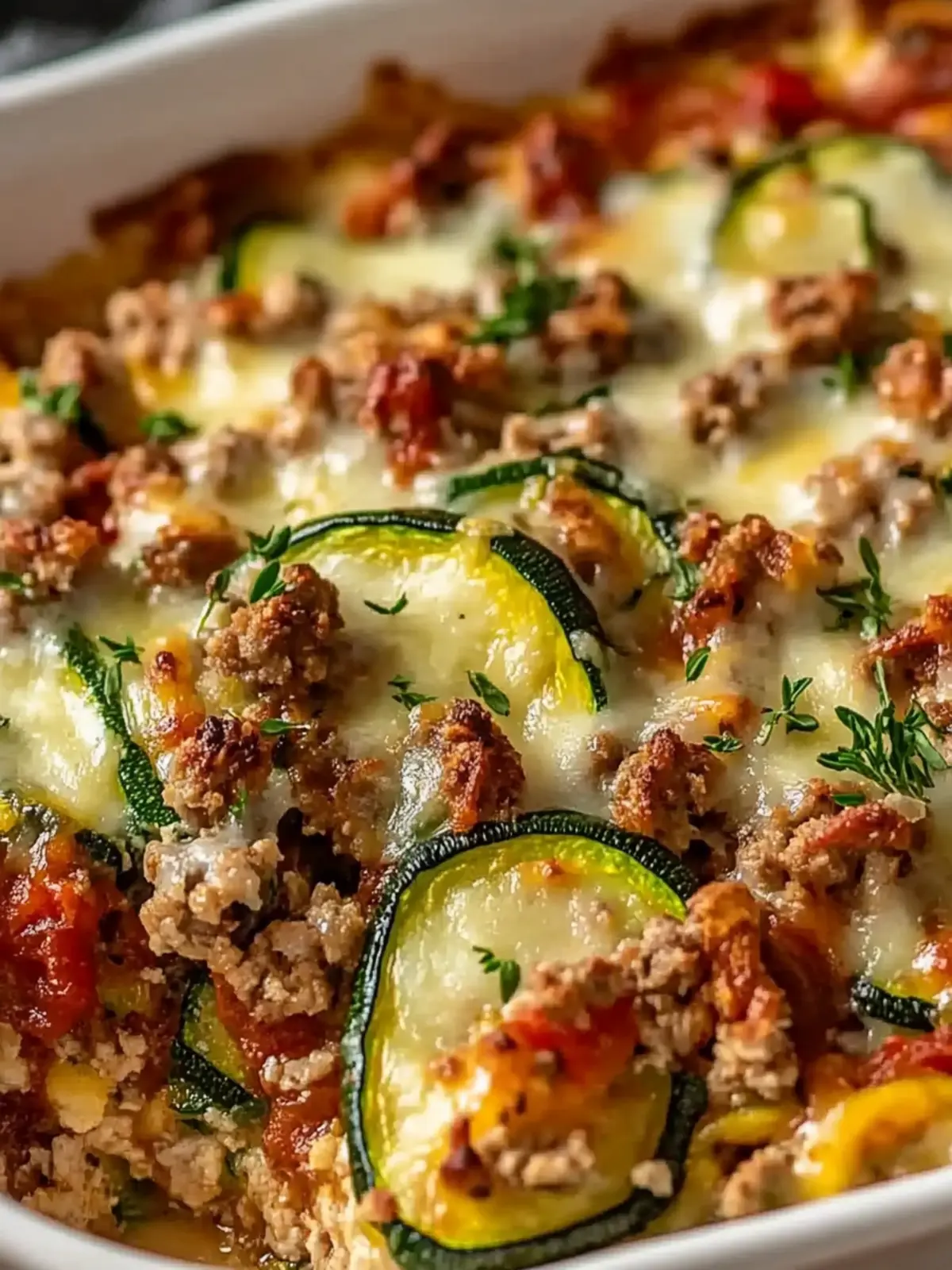 Ground Turkey Zucchini Casserole: Healthy Comfort in Every Bite 3 Ground Turkey Zucchini Casserole