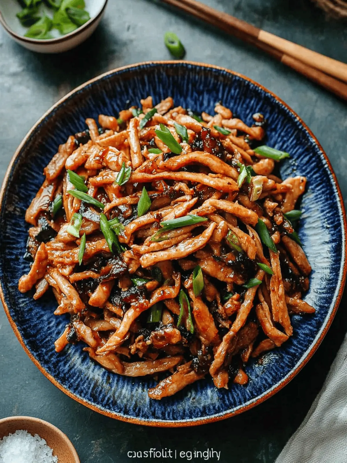 Savor Shredded Pork with Garlic Sauce: A Sichuan Treat 3 Shredded Pork with Garlic Sauce