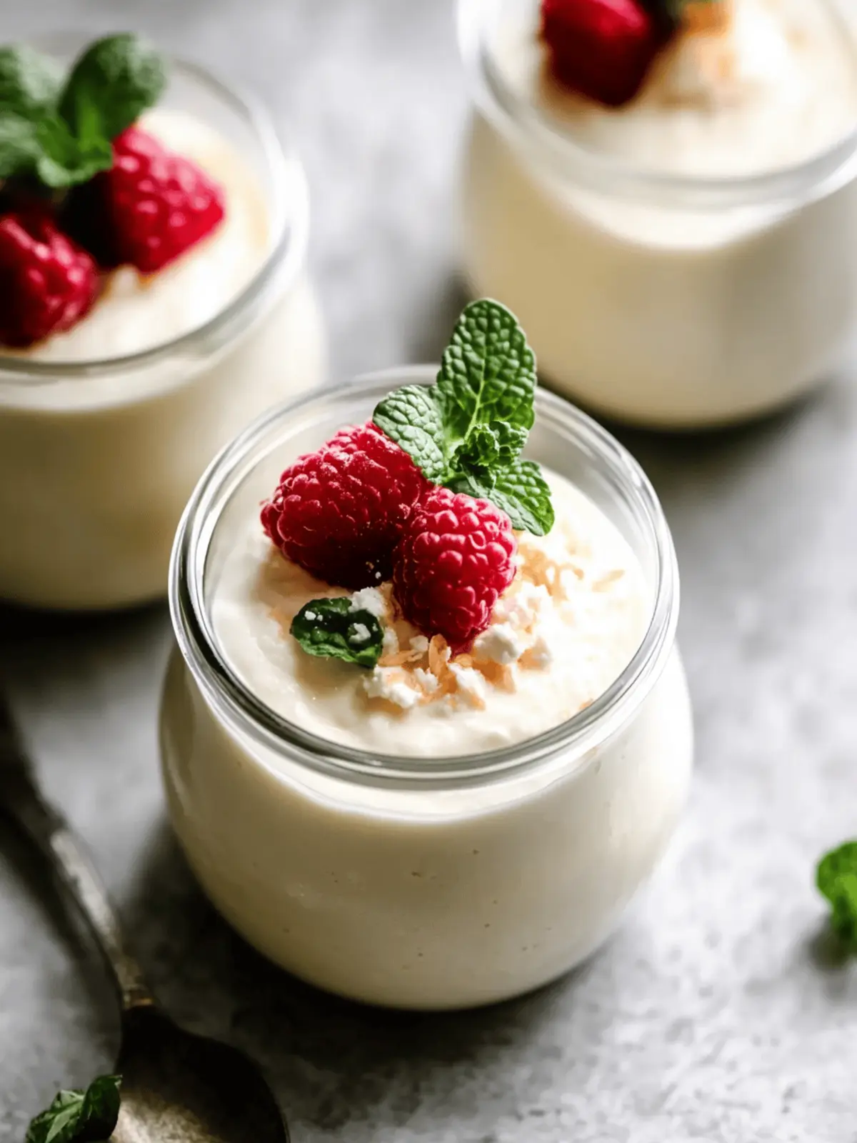 Creamy Ricotta Mousse with Raspberries: No-Bake Bliss 4 Ricotta Mousse