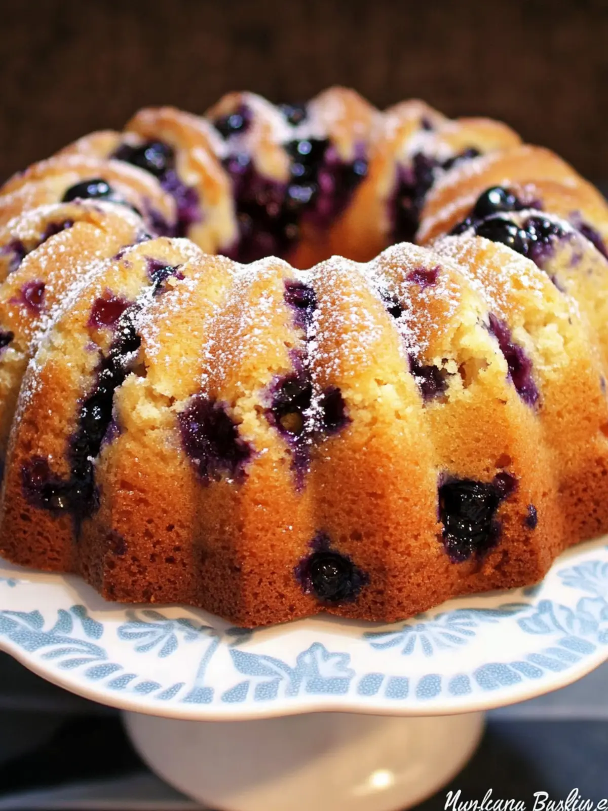 Delightful Blueberry Breakfast Bundt Cake That Everyone Loves 4 Blueberry Breakfast Bundt Cake