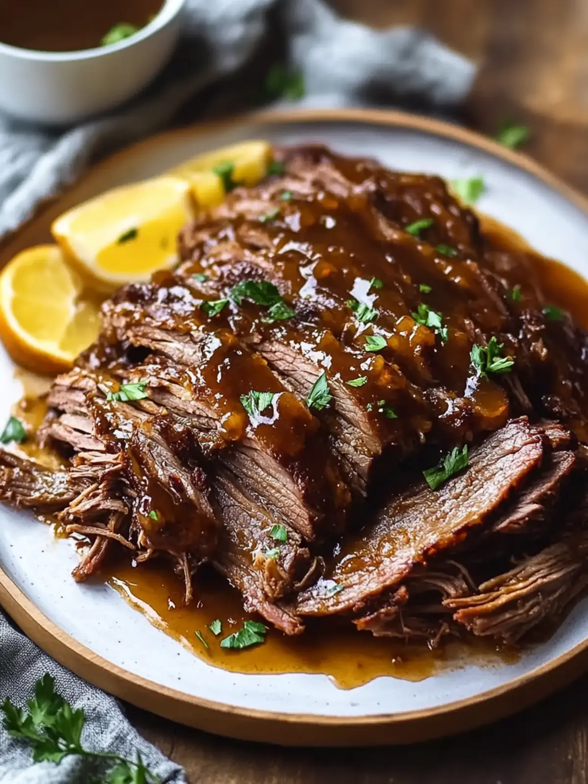 Sweet & Savory Caramelized Pulled Beef Brisket Recipe You ll Love 4 Sweet & Savory Caramelized Pulled Beef Brisket Recipe