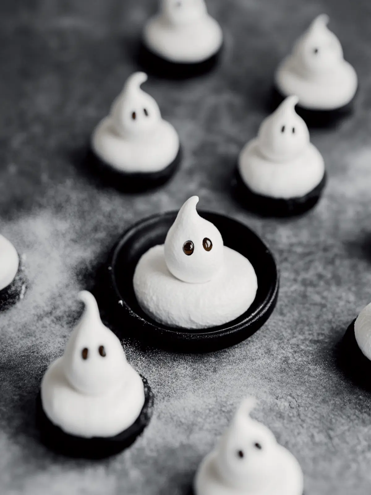 Ghost Meringues: Fun & Easy Halloween Treats Everyone Will Love 2 Ghost Meringues